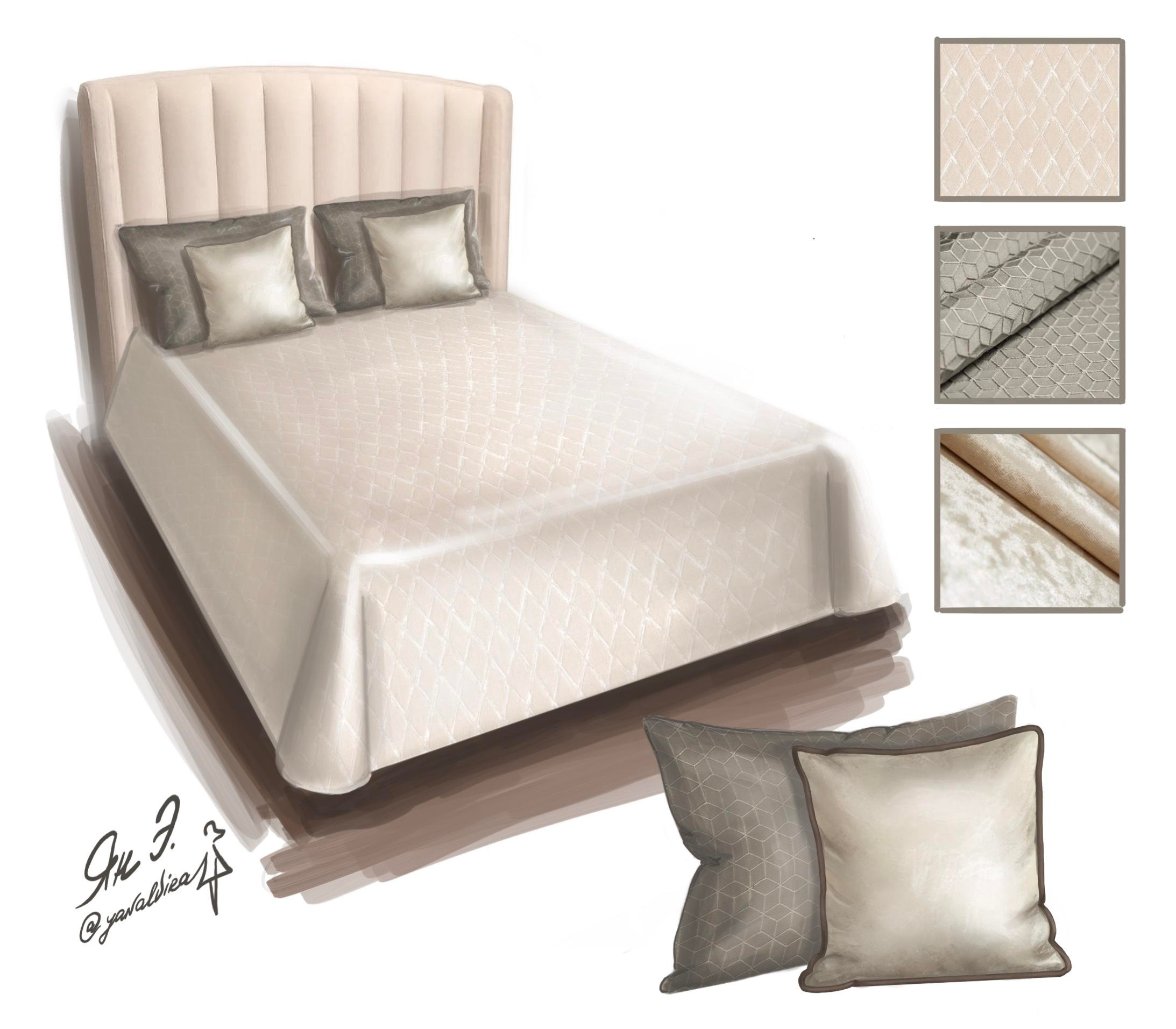 Эскизы. Ян Эльвира — текстильный декоратор, г. Москва