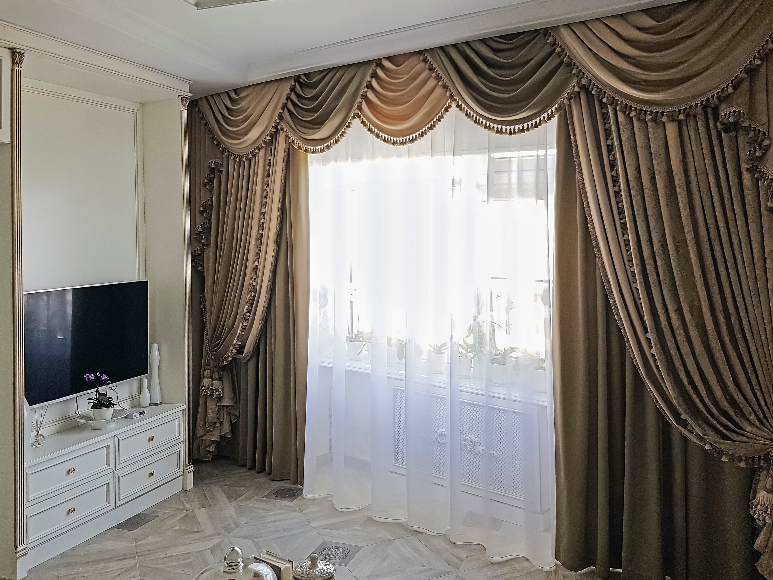 Гостиные. Ян Эльвира — текстильный декоратор, г. Москва