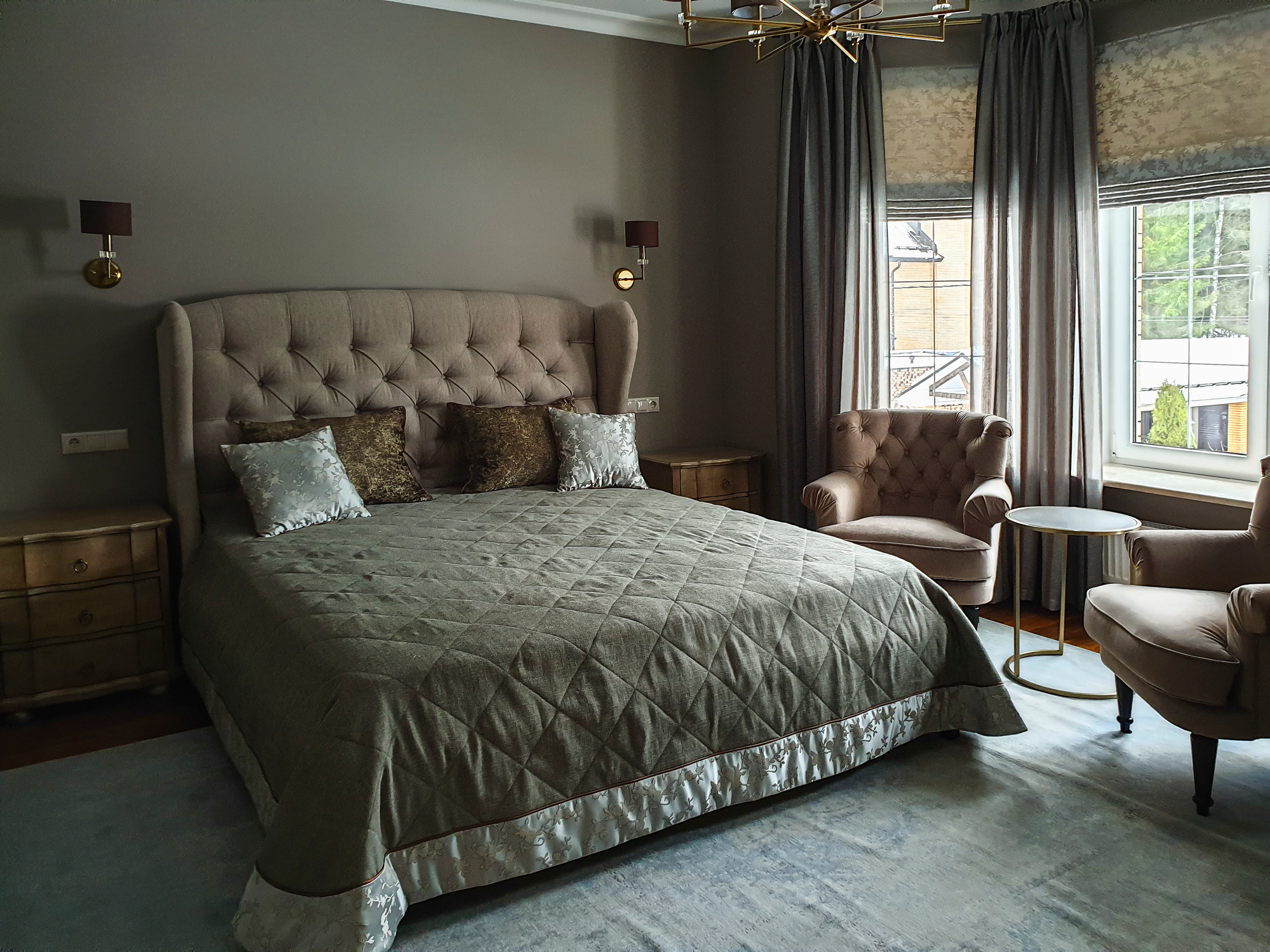 Спальни. Ян Эльвира — текстильный декоратор, г. Москва