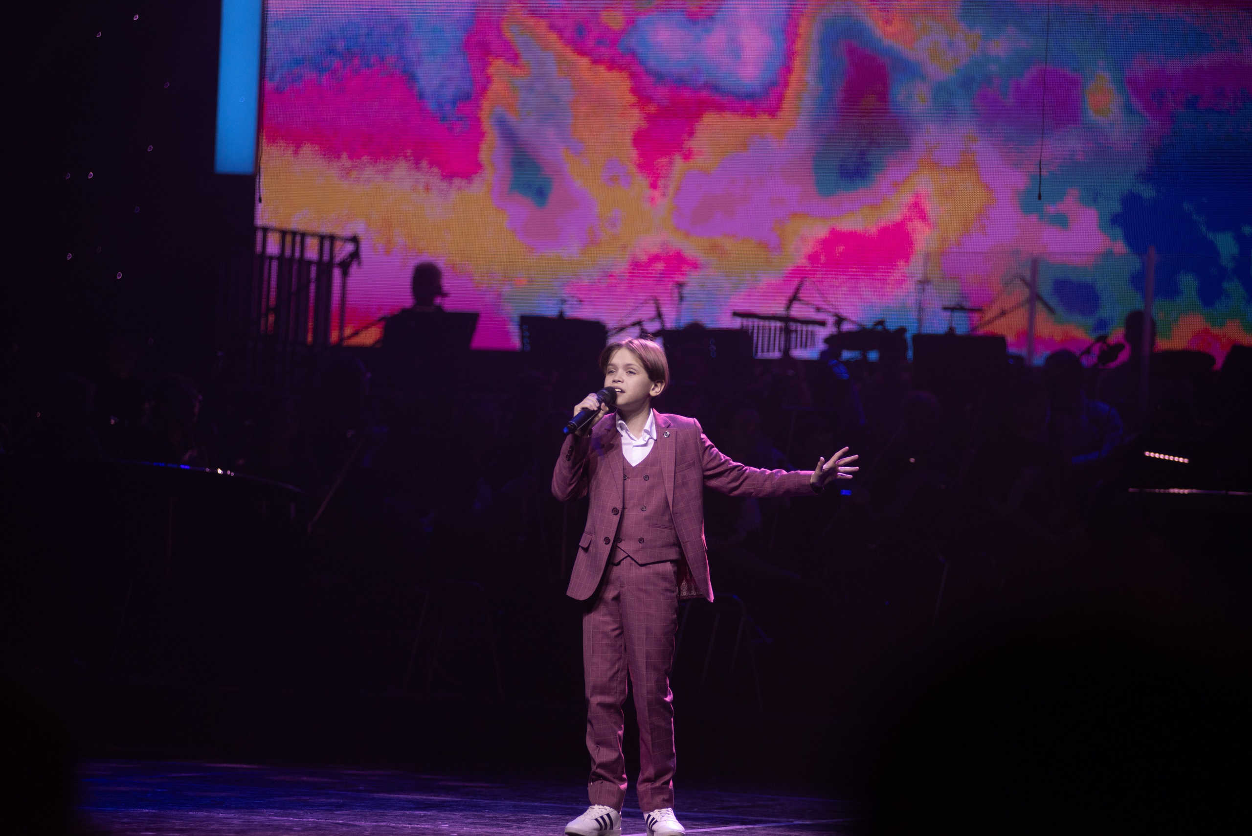 Отчетный концерт ДШИ «Гармония» «Зимняя гармония». Фотограф новорожденных, семейный детский в Тюмени Татьяна Морозова