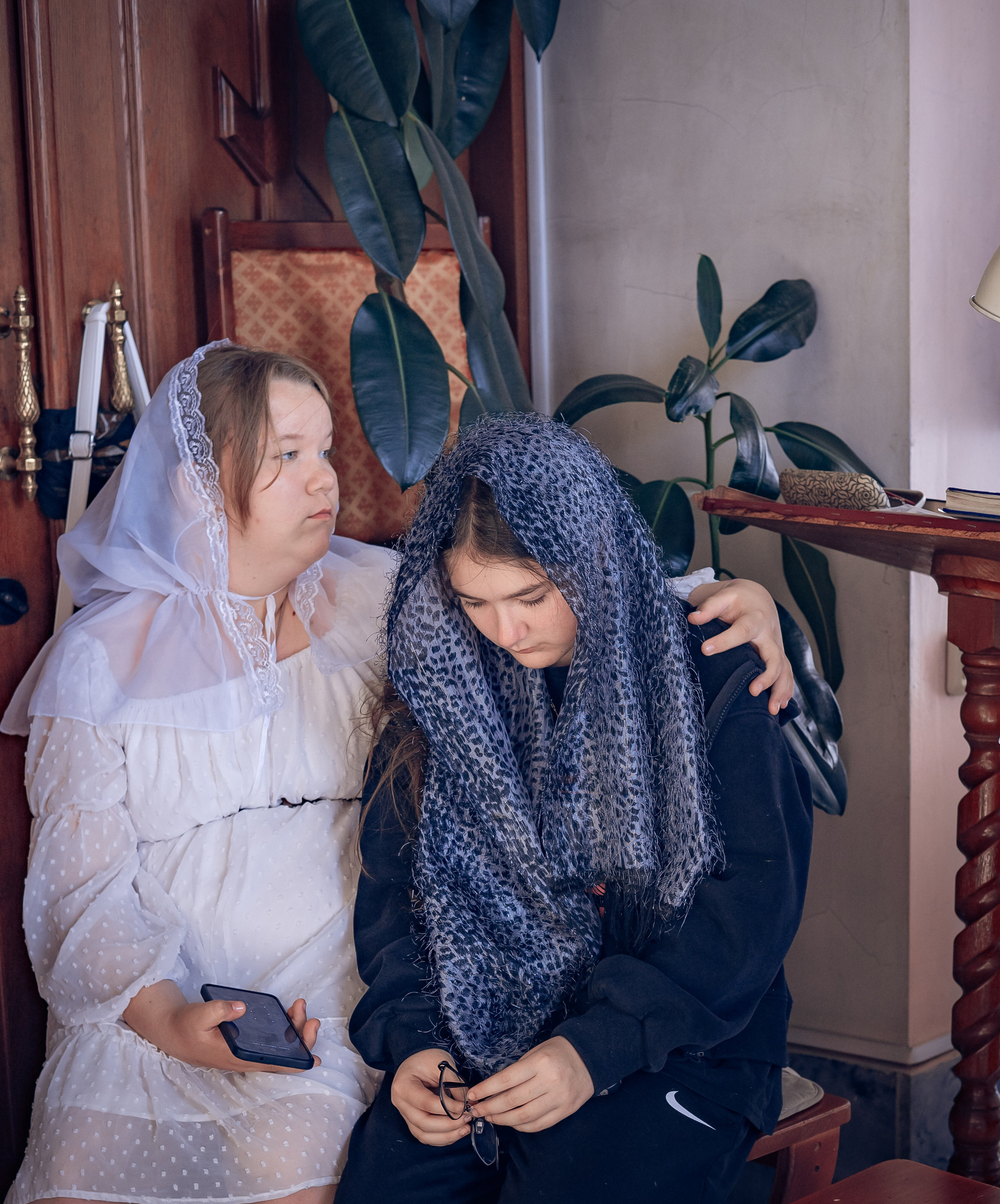 Воскресная служба в Рождественско-Николаевском храме. Фотографы крещения/венчания  Красноярск Татьяна и Вячеслав Переваловы