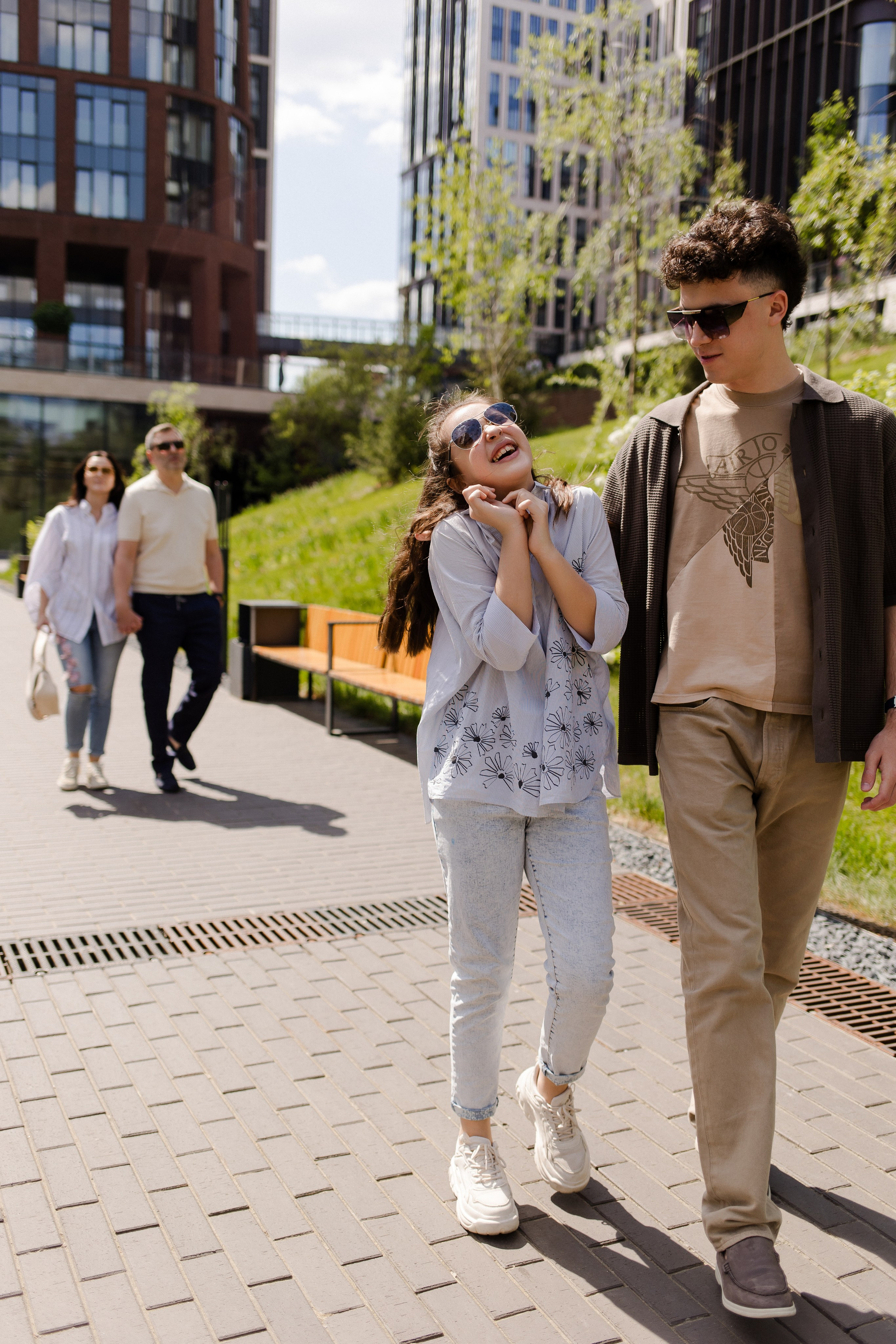 Алена с семьей. Семейный и детский фотограф в Москве Кузьмина Мария