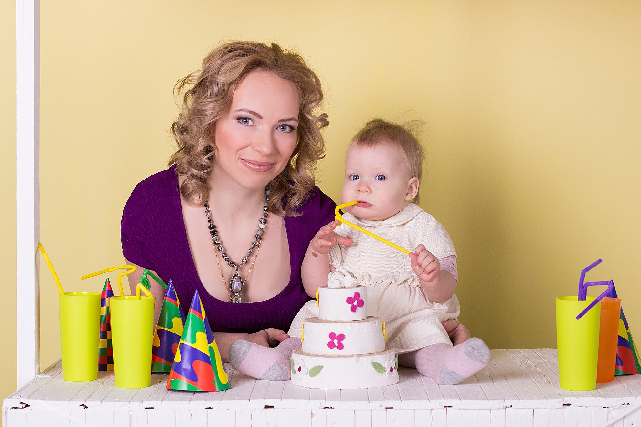 Студийная съёмка Анны и Василисы. Детский и семейный фотограф, фотограф мероприятий Нижний Новгород