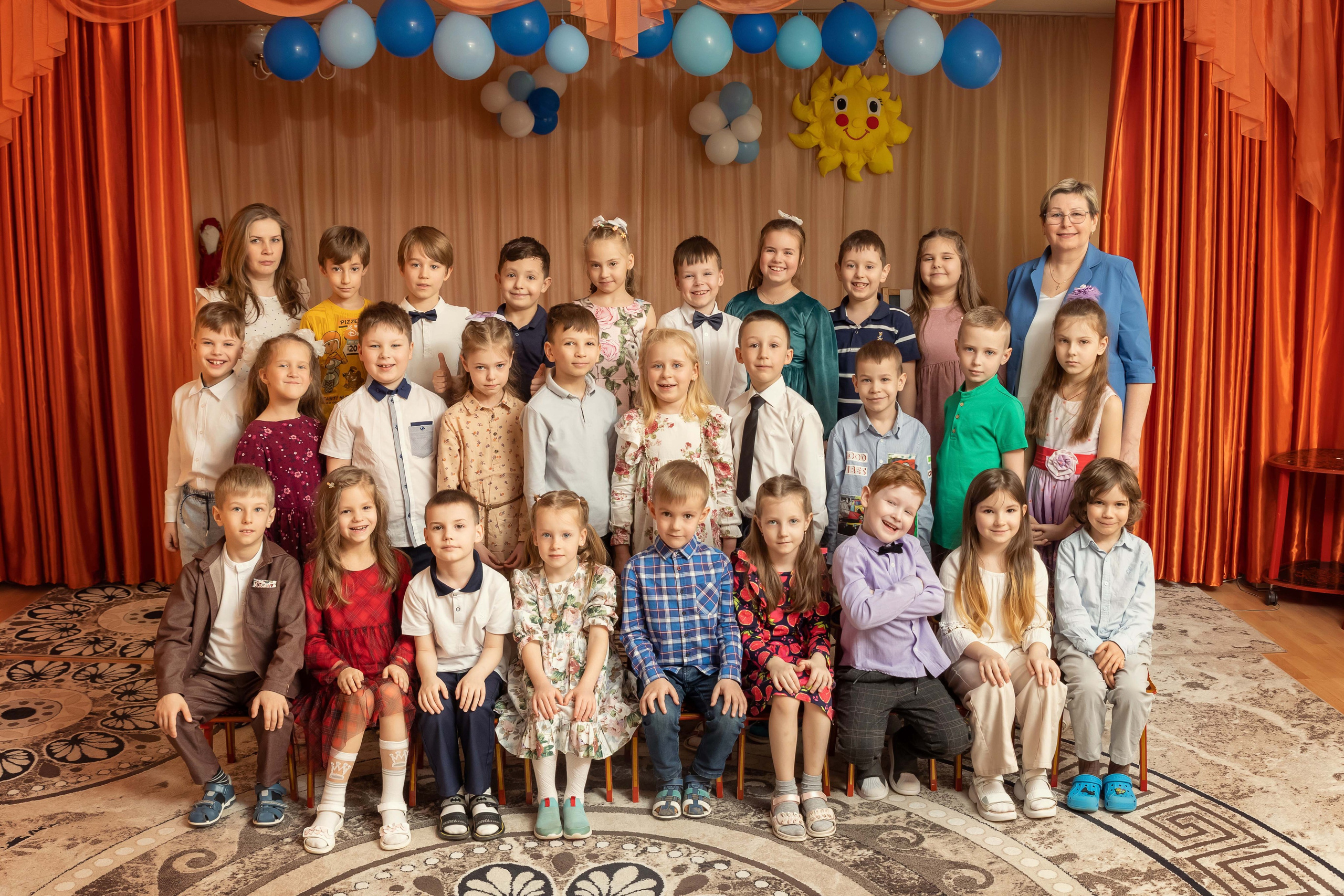 Общая фотография. Школьный и детсадовский фотограф Москва. Детский фотограф