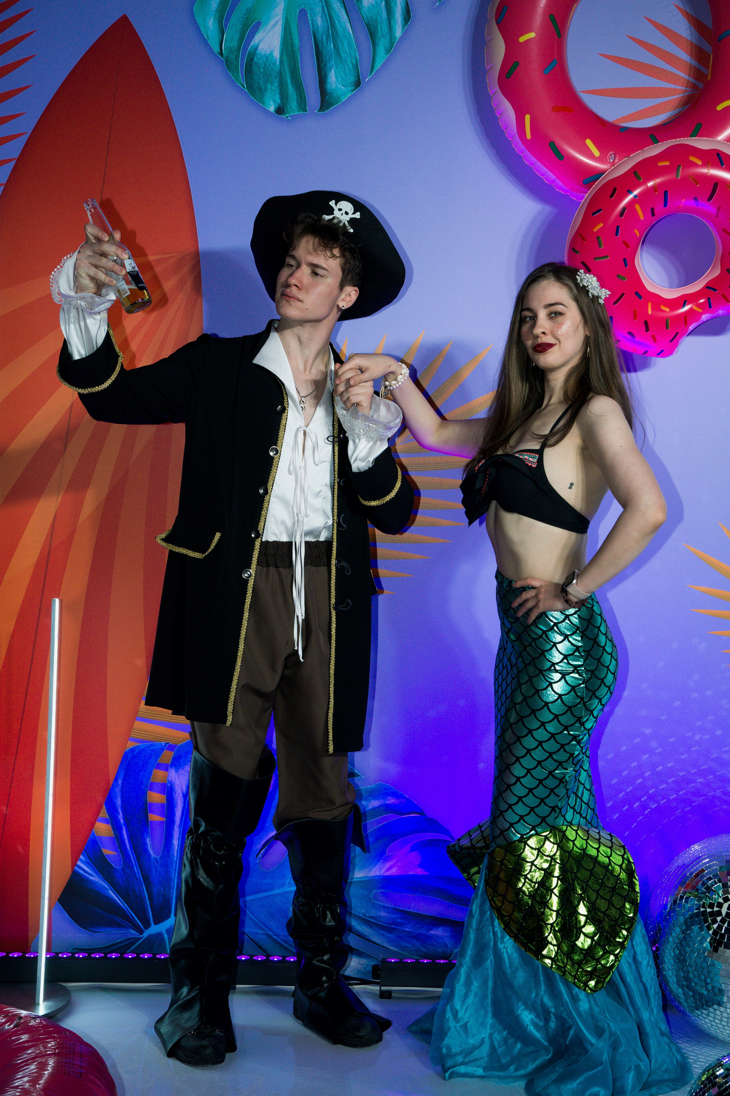 МТС корпоратив Гавайская вечеринка. Фотограф