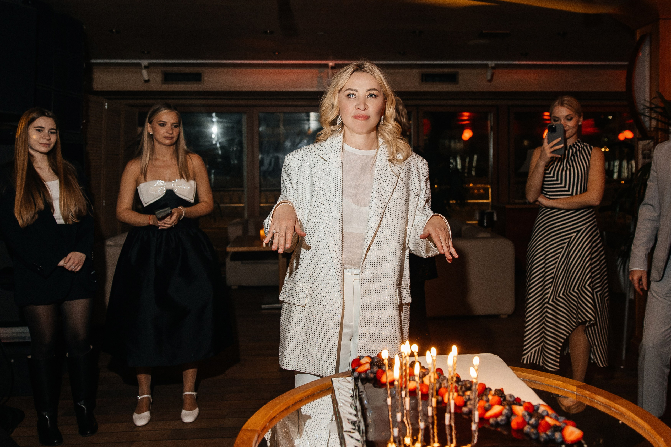 День рождения в ресторане Чайка. Фотограф в Москве Дмитрий Жарков