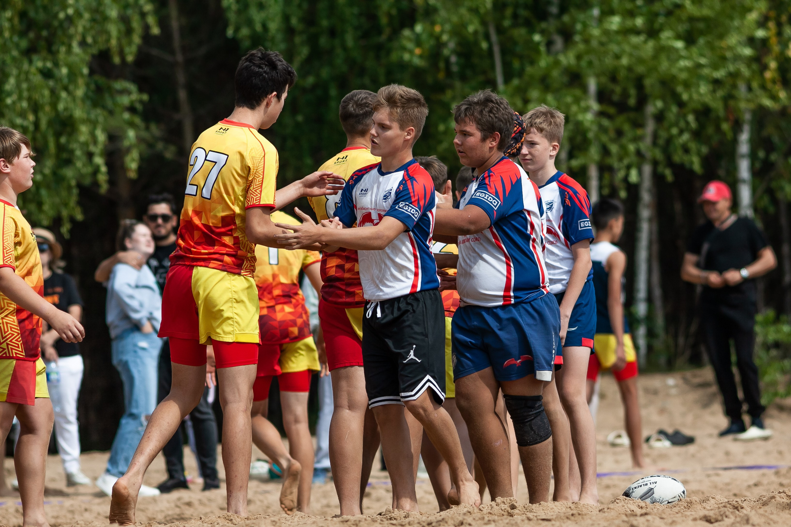 «Кубок «Молота» по пляжному Регби. Фотография