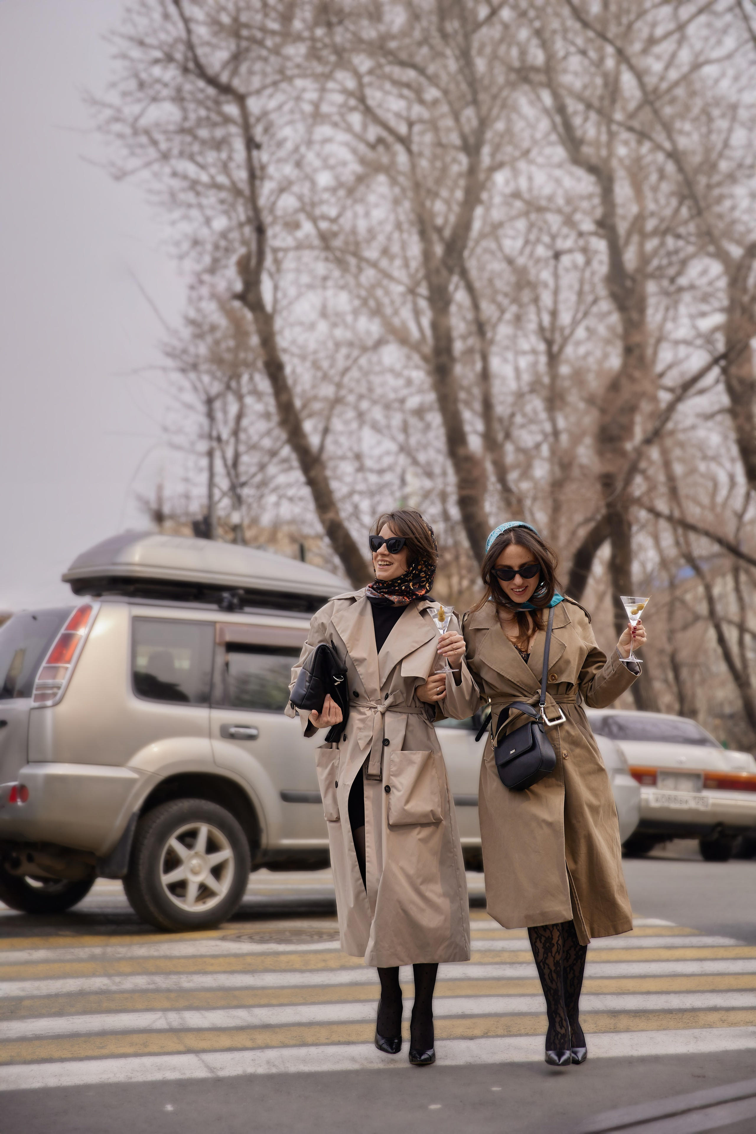 Фотопрогулка Марины и Александры. Фотограф женского портрета, беременности и материнства Харькова Елена