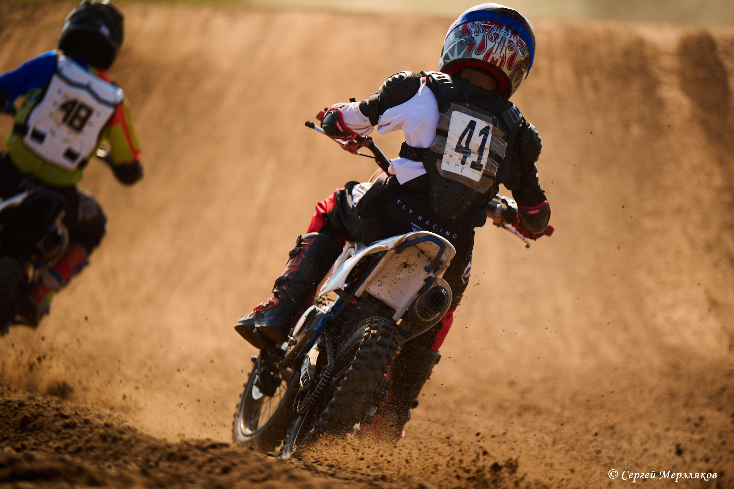 Мотокросс. Орловское. Ижевск. 25.08.2024. Спортивный репортажный фотограф в Ижевске Сергей Мерзляков