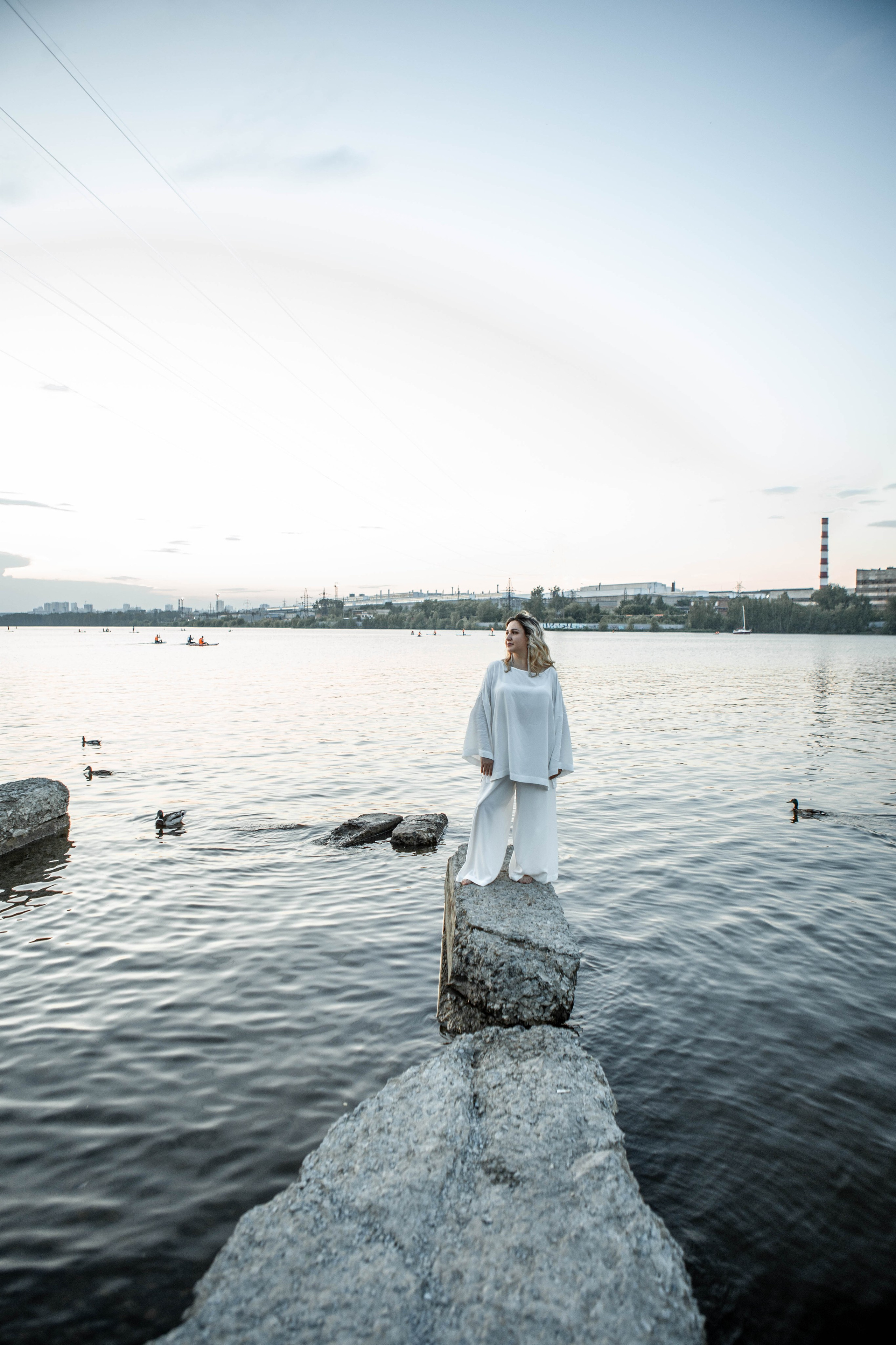 На пруду. Фотограф Екатерина Голицына