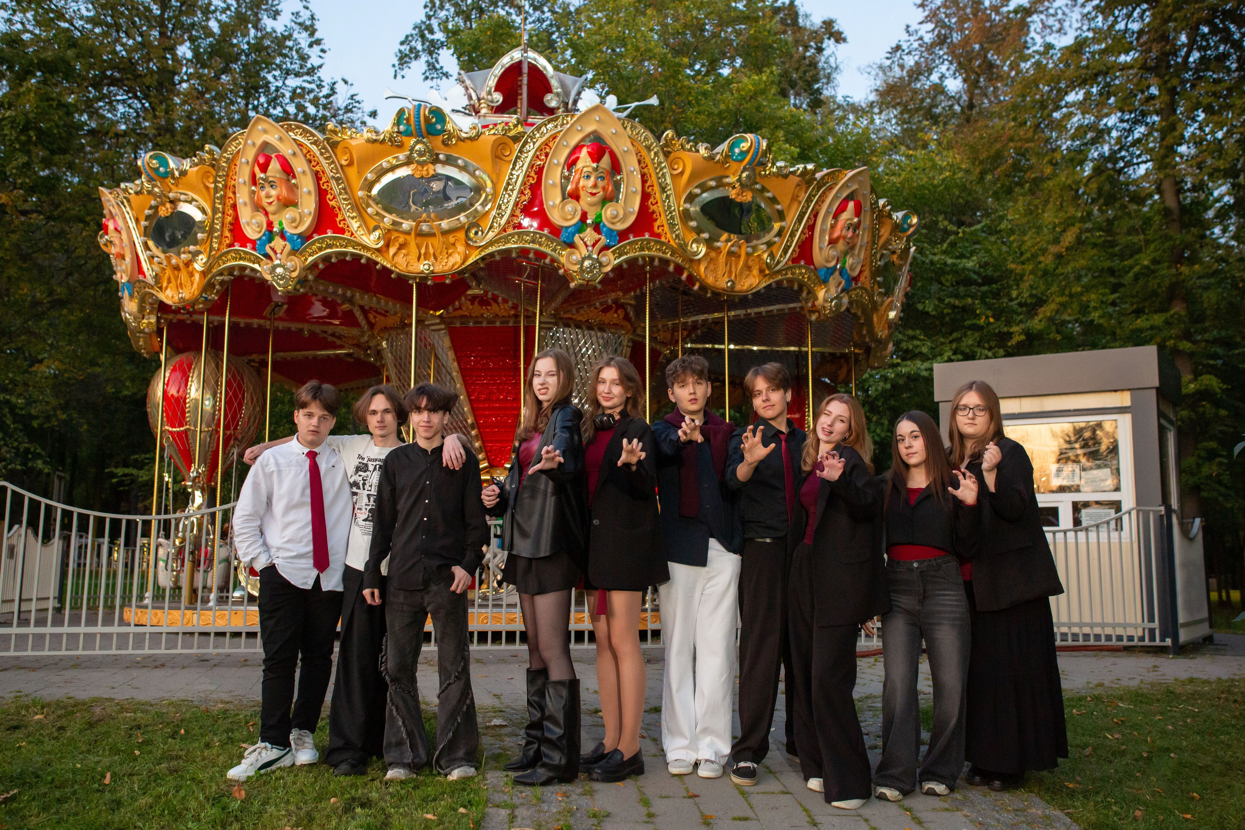 Осенняя фотосессия в парке. Семейный и детский фотограф Анна Петракова