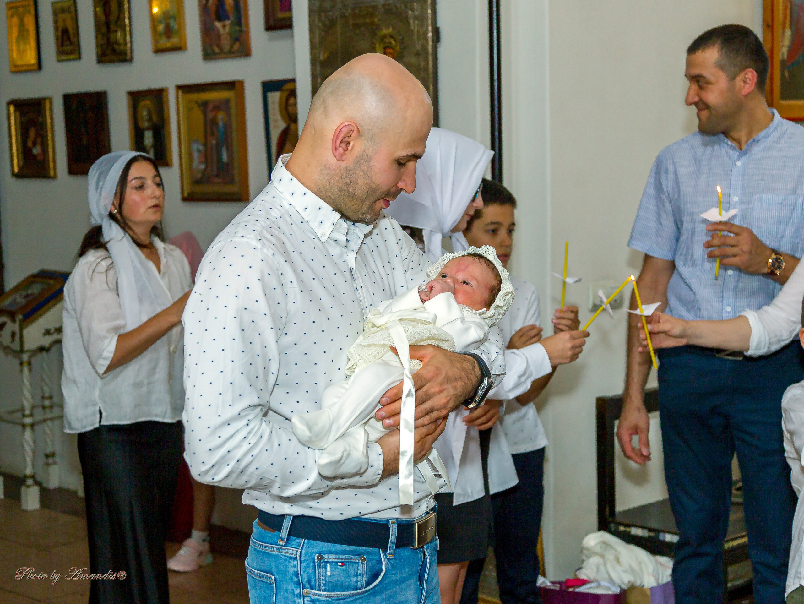 Крещение в д. Еганово (август 2024). Репортажная съемка в Москве и области. Анималистика