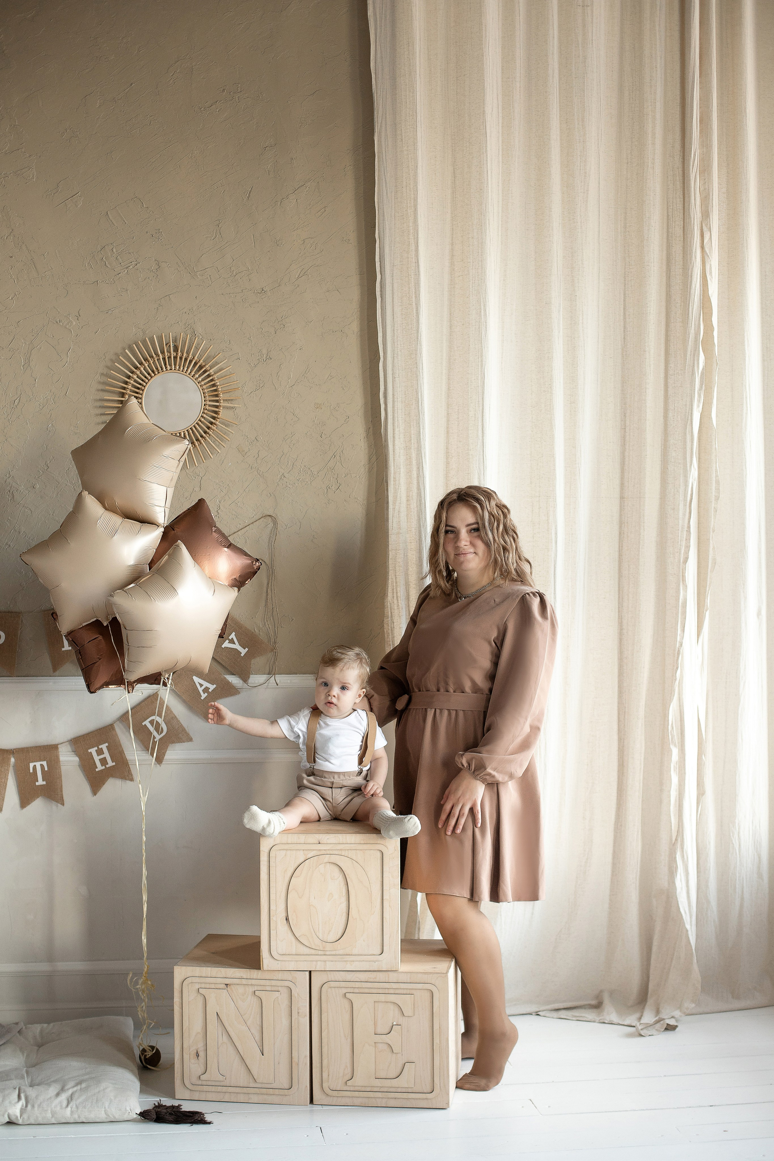 Годик малышу. Семейный и детский фотограф в Красноярске Анна Маюрова