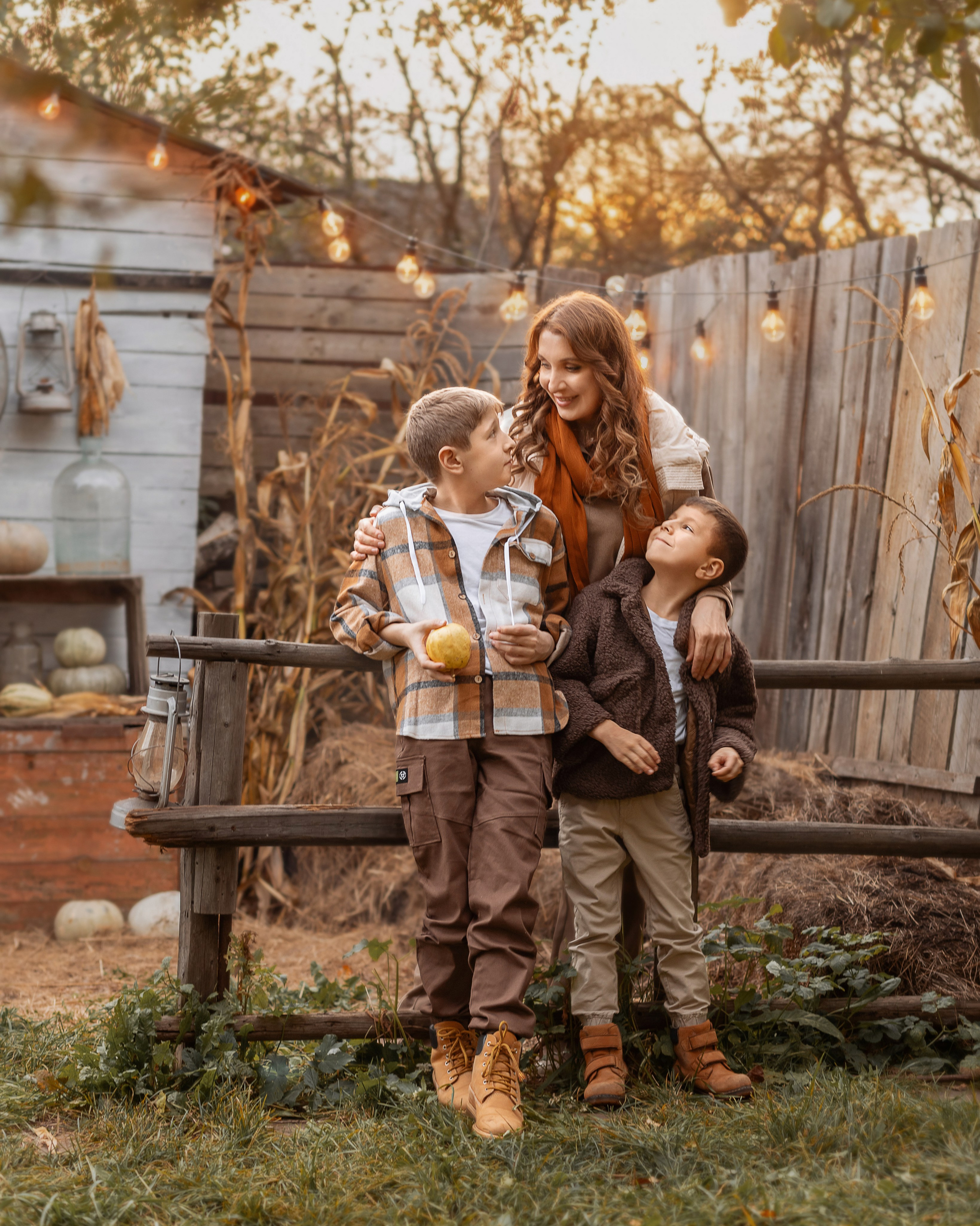 Мадина, Мохаммад, Шамиль. Семейный фотограф В Москве Александра Дейкун