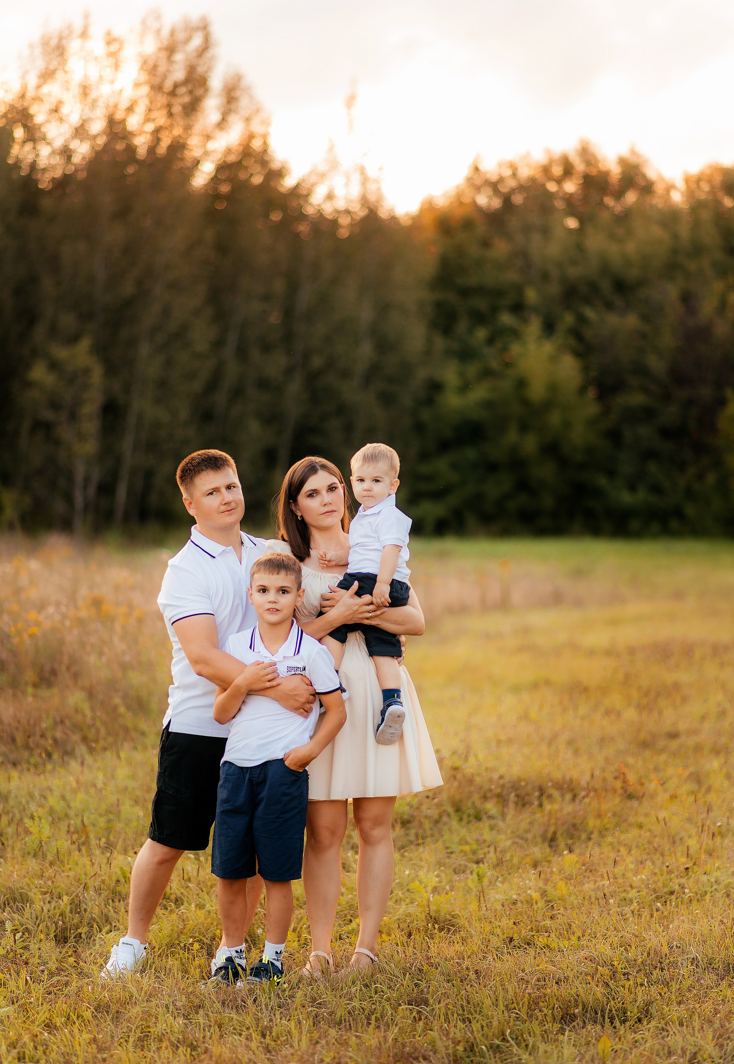Семья Жуковых. Фотограф Юлия Стрыгина