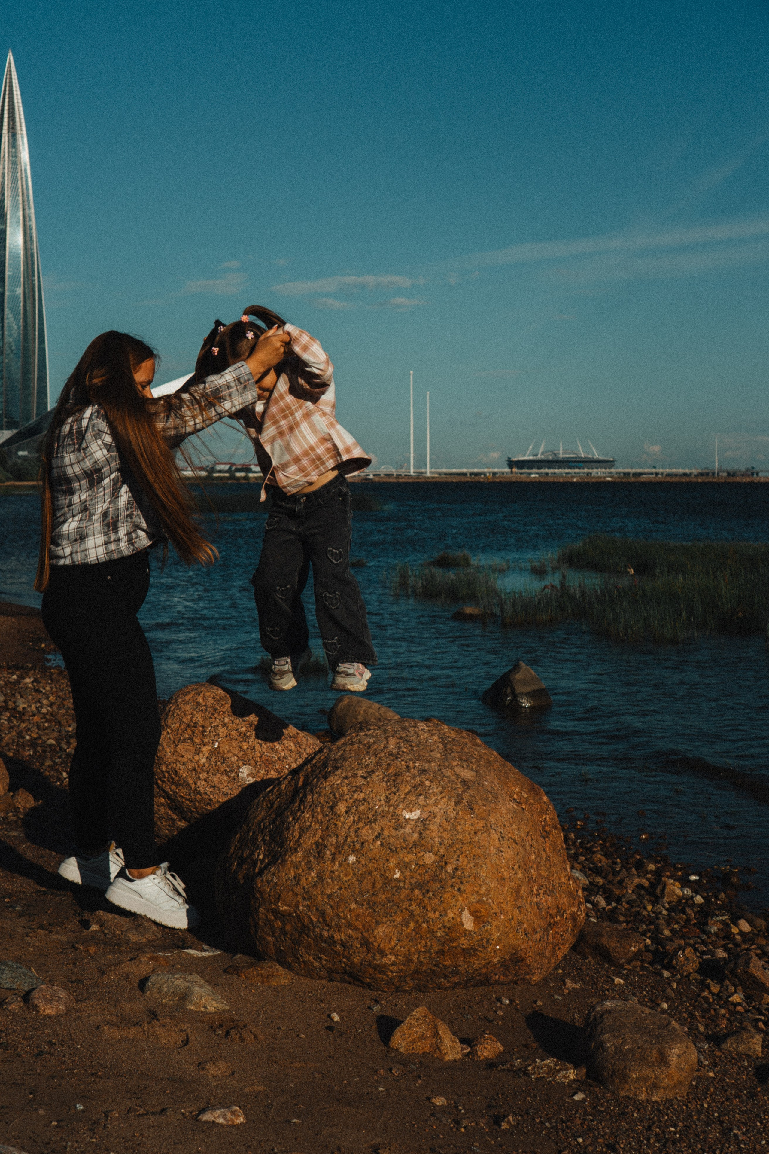 МАМА И ДОЧКА НА ФИНСКОМ ЗАЛИВЕ. Профессиональный фотограф, Санкт-Петербург — Виктория Богомолова