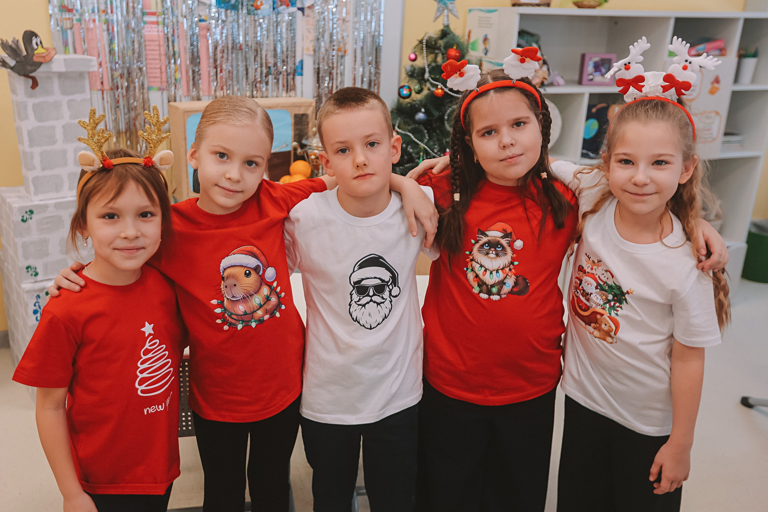 Новогодняя в школе 2 класс. Семейный фотограф Тюмень, фотограф на роды Салмина Мария