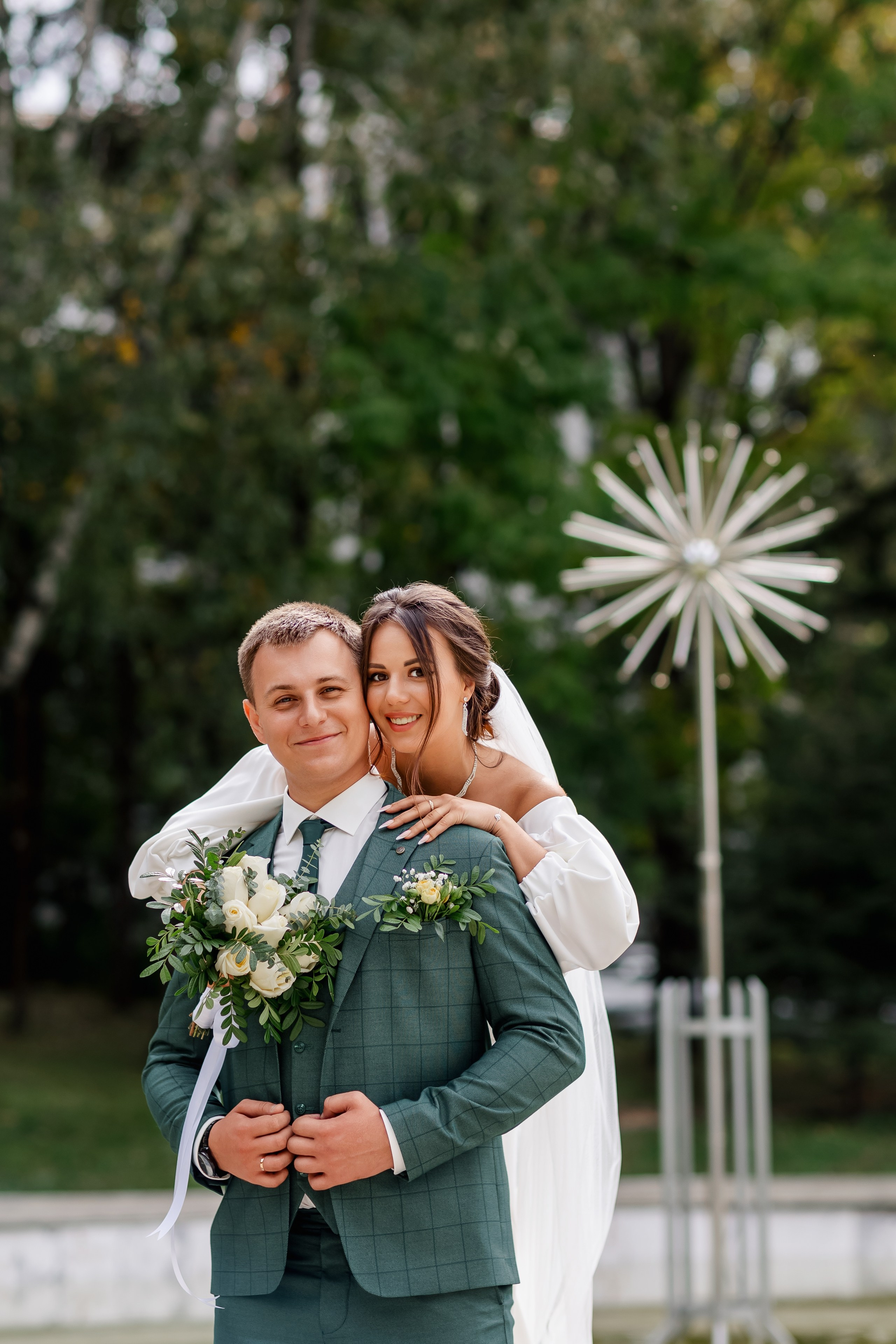 Олег и Юлия. Свадебная прогулка. Свадебный фотограф в Хабаровске