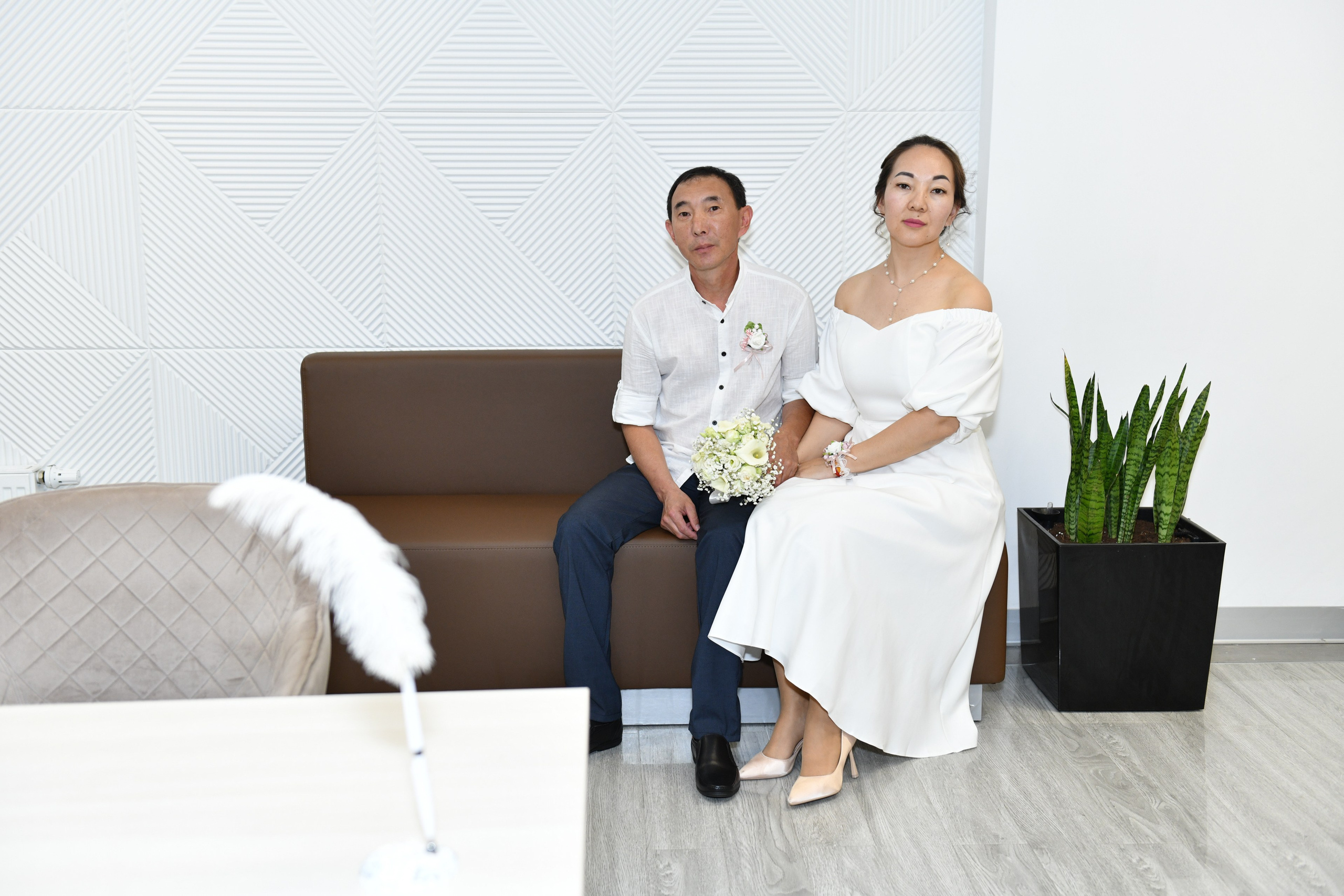 Регистрация брака в МФЦ Ногалы и Олега. Свадебный и портретный фотограф в Москве Галина Борисова