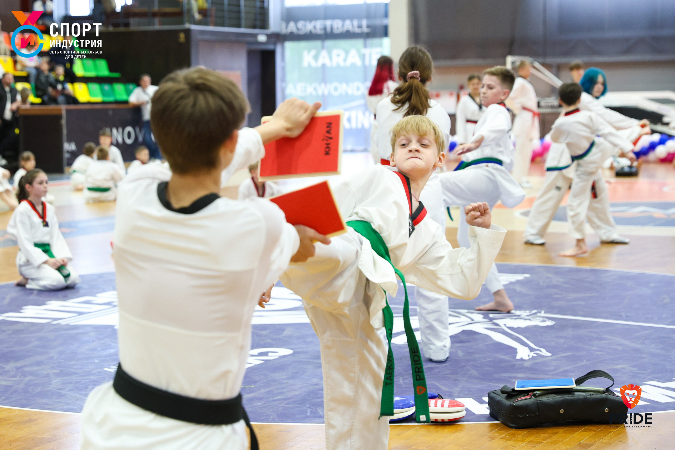 Аттестация по тхэквондо. Фотограф Дарья Попова