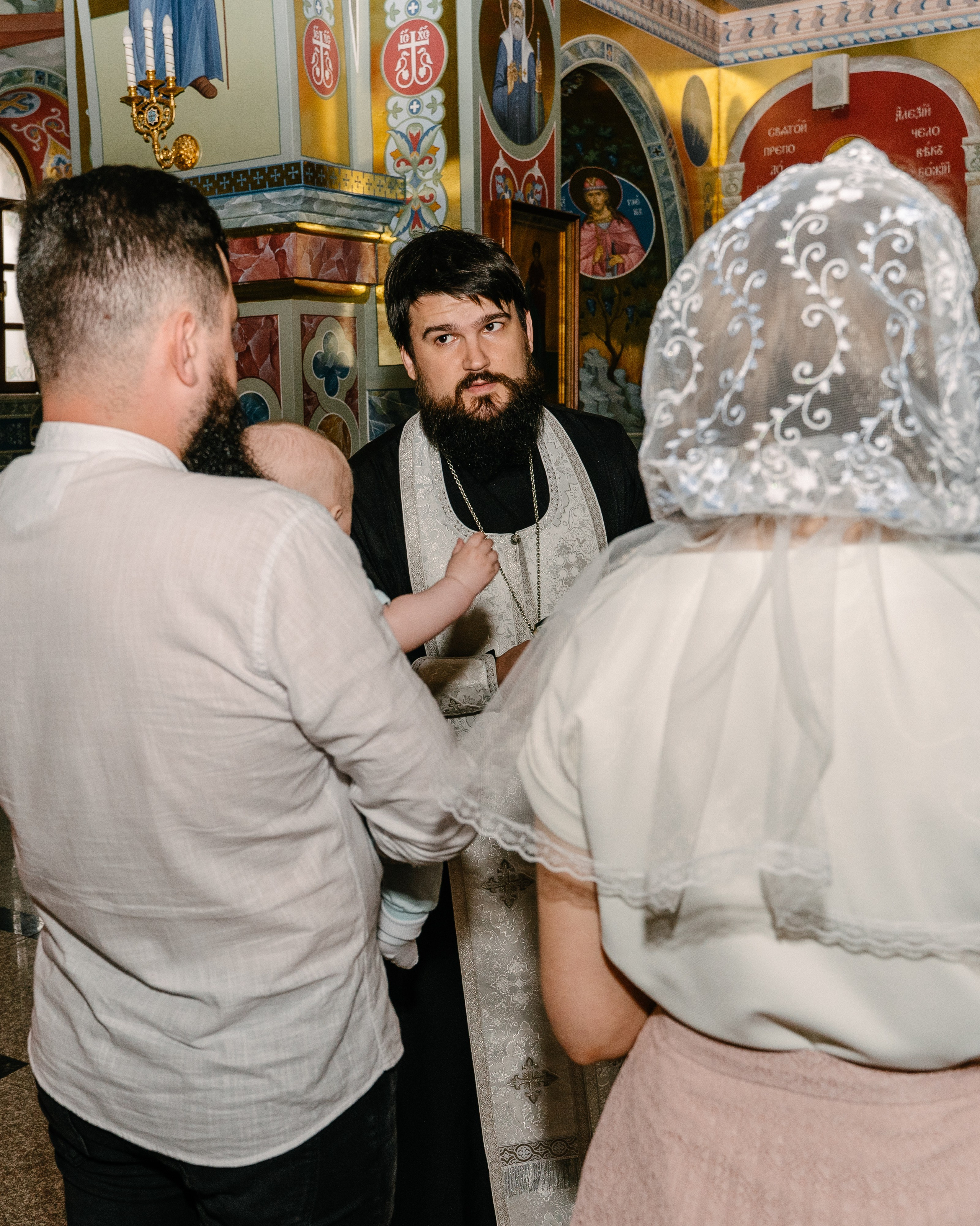 Крещение Федора. Свадебный фотограф Юлия Копылова