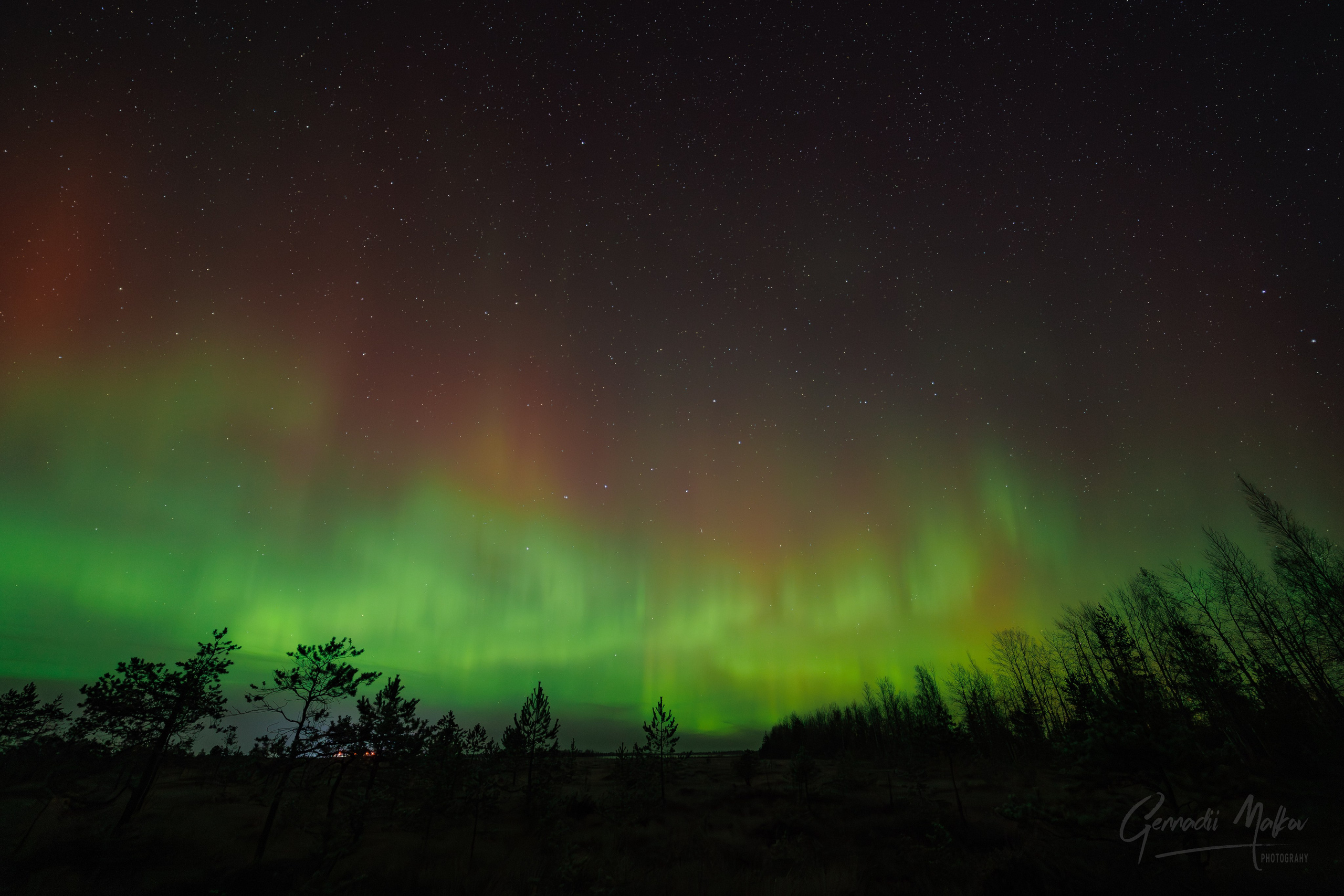 Северное сияние Aurora