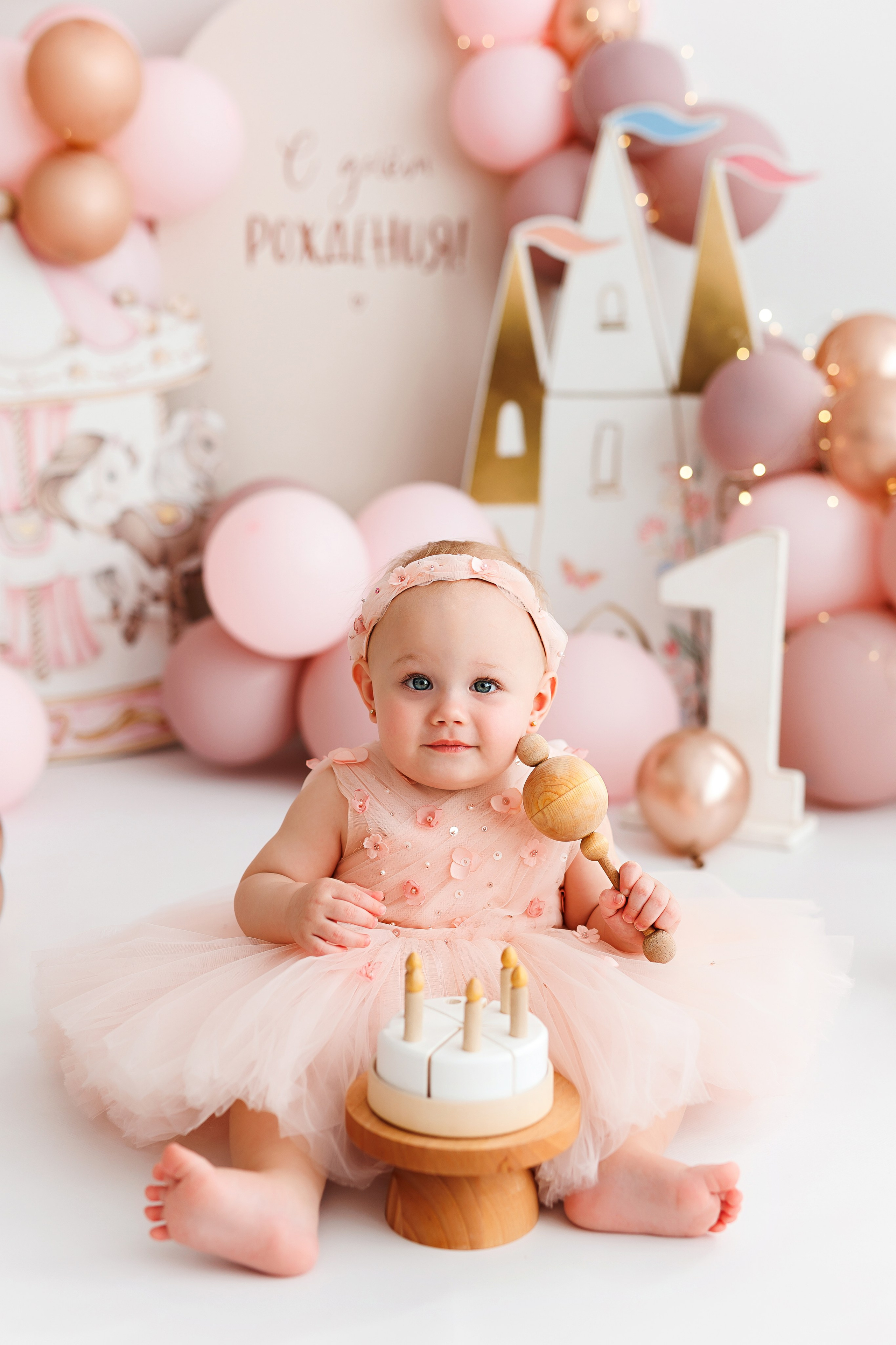 Первый годик. Профессиональная детская и семейная фотостудия в Краснодаре