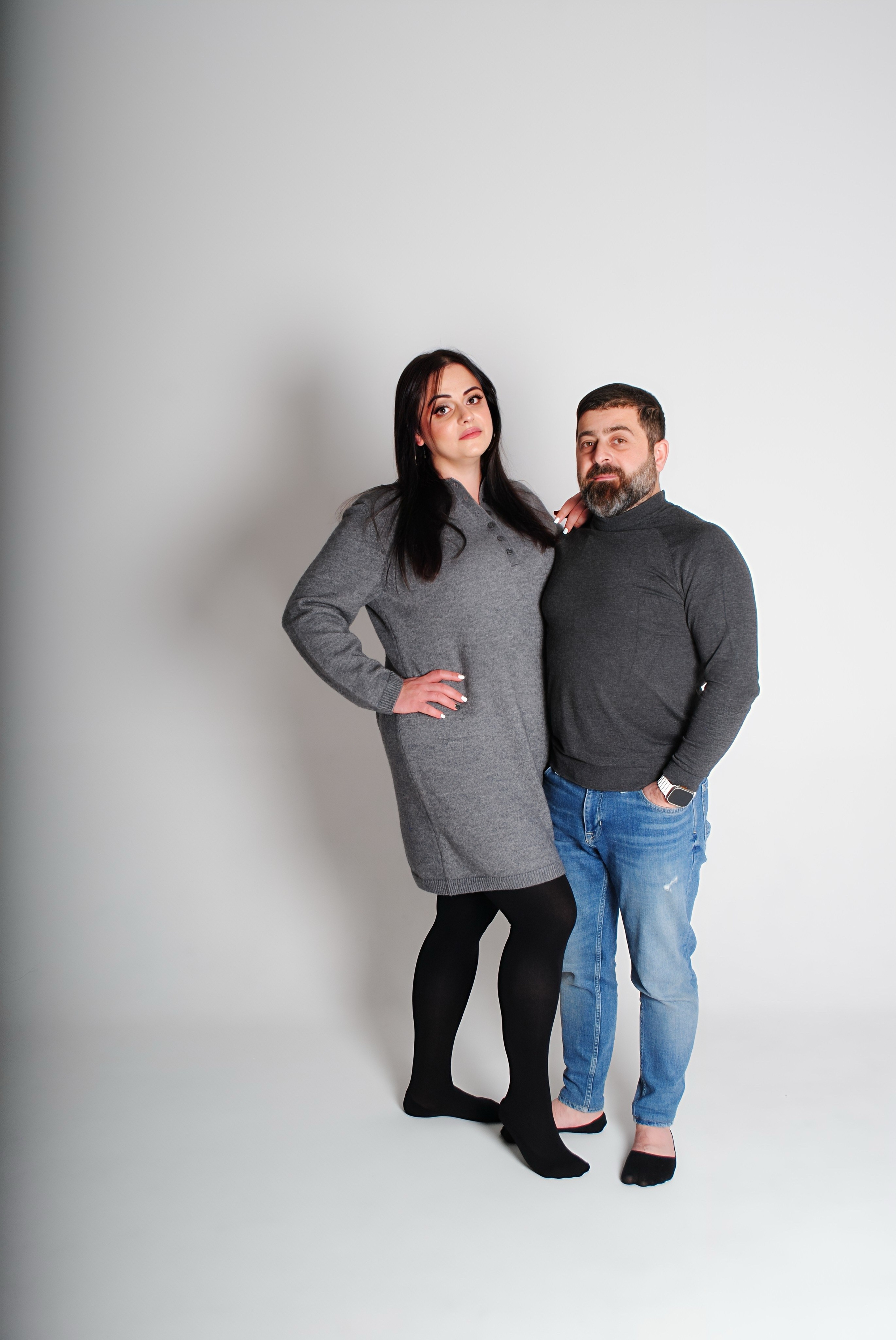 Мария и семья. Фотограф Мария Мусаелян