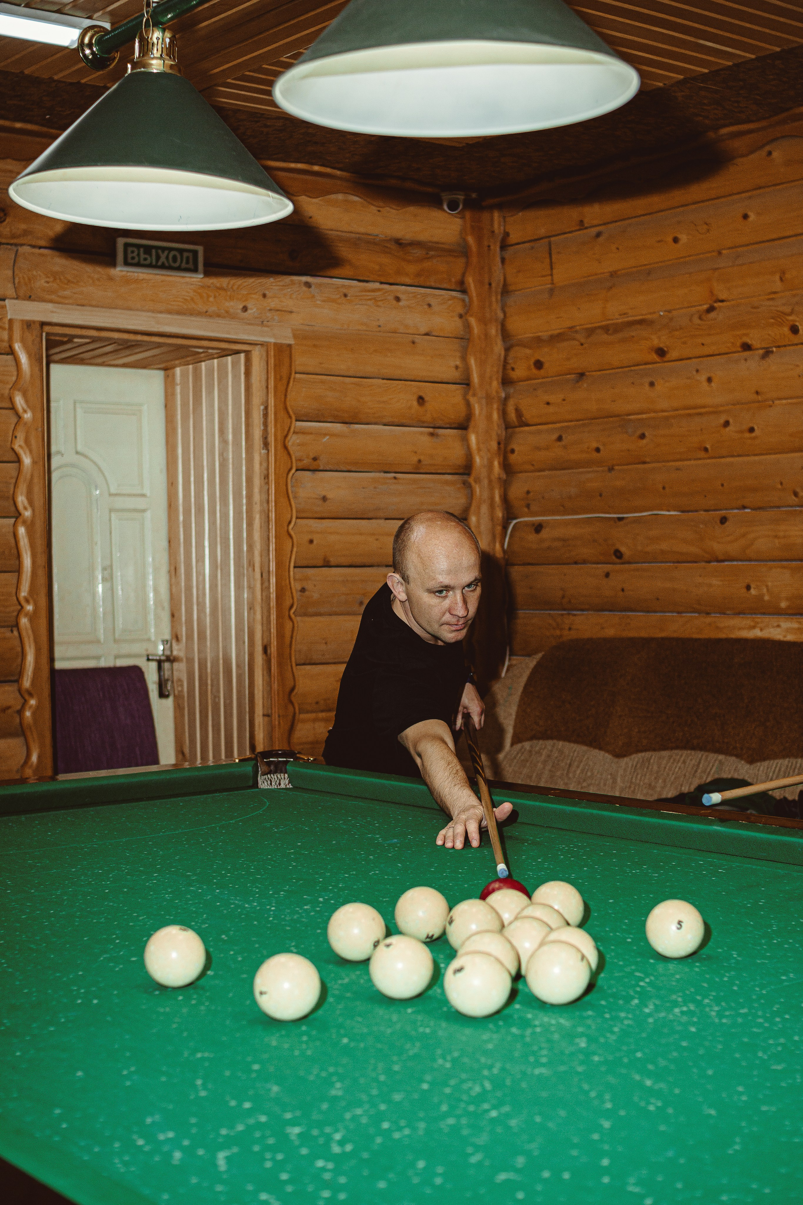 Бильярд с Николаем. Фотограф в Хабаровске Юлия Чванова