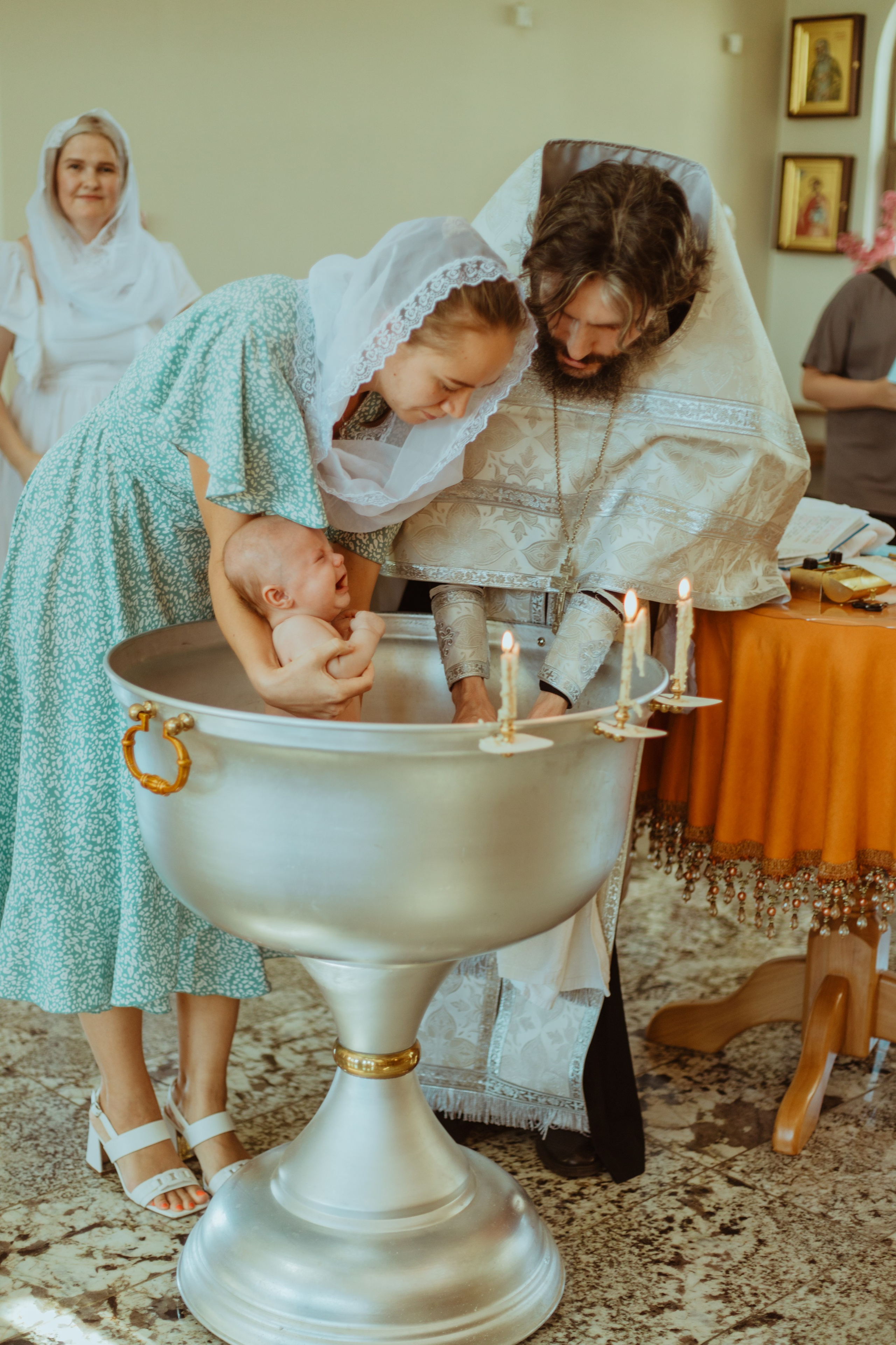 Таинство Крещения. Семейный и Детский фотограф в Краснодаре Дарья Насаченко