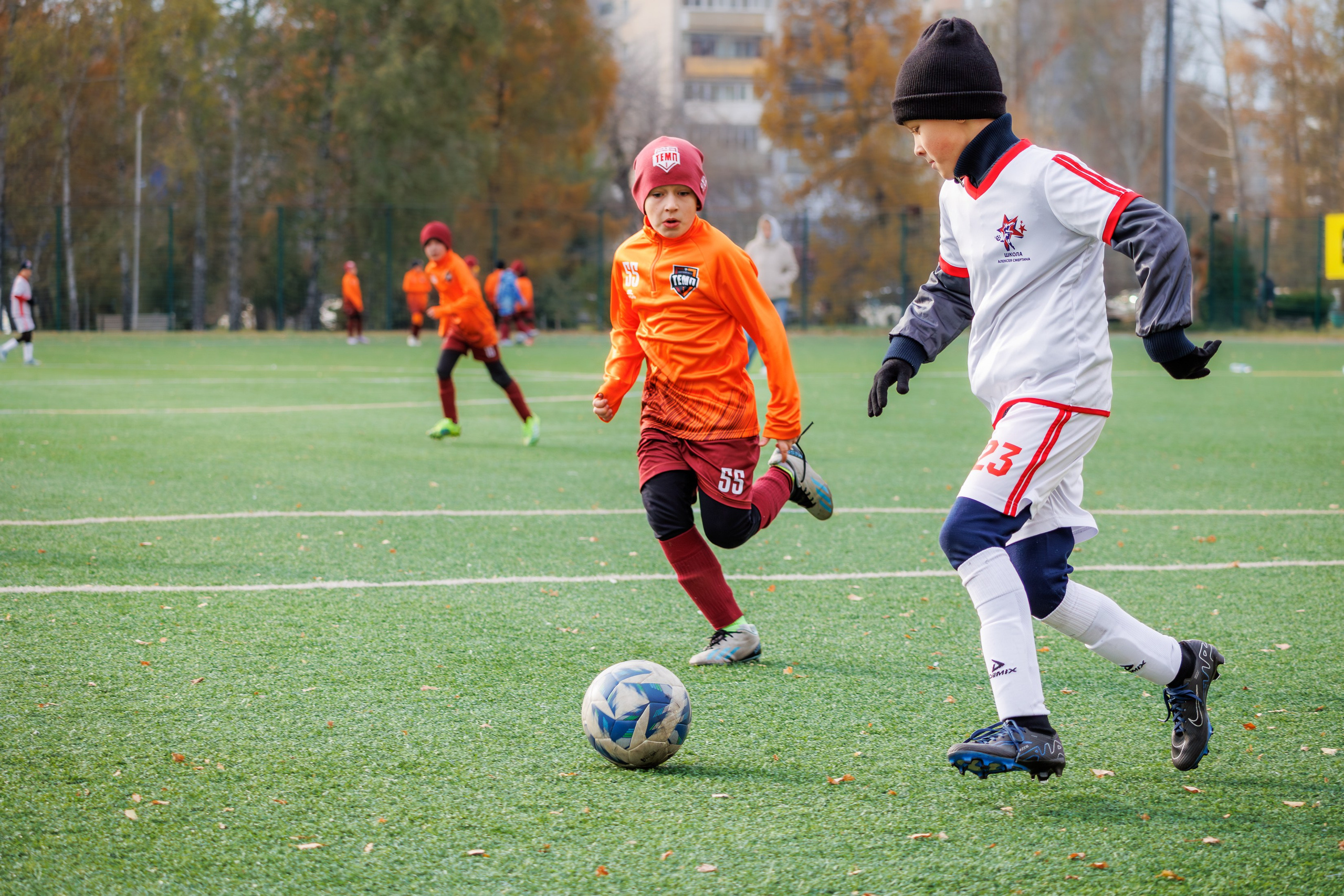 Товарищеский матч среди юниоров. Репортажный фотограф в Барнауле Владимир Игнатов