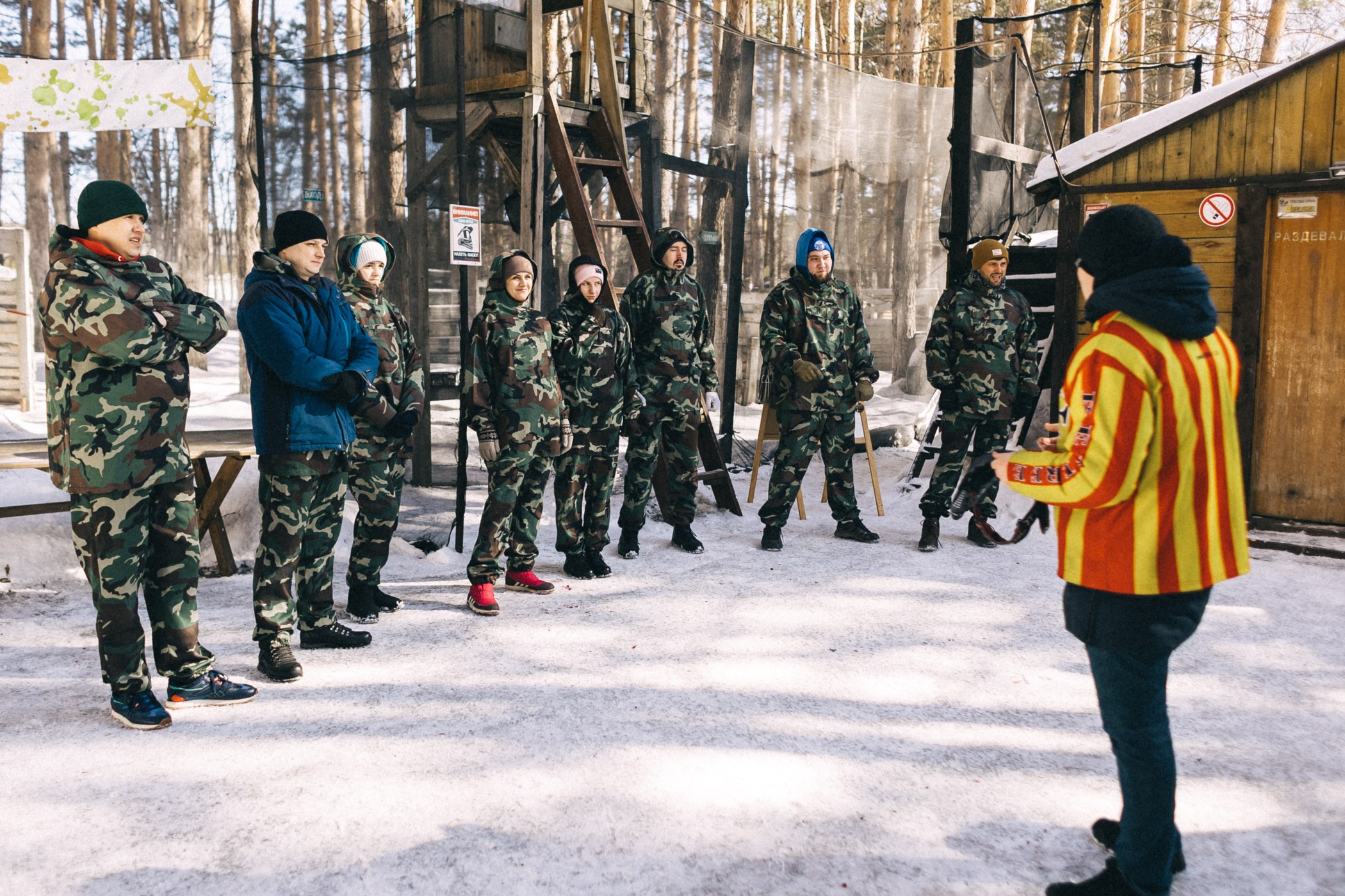 Пейнтбольный клуб «Партизан». Фотограф Кемерово | Сергей