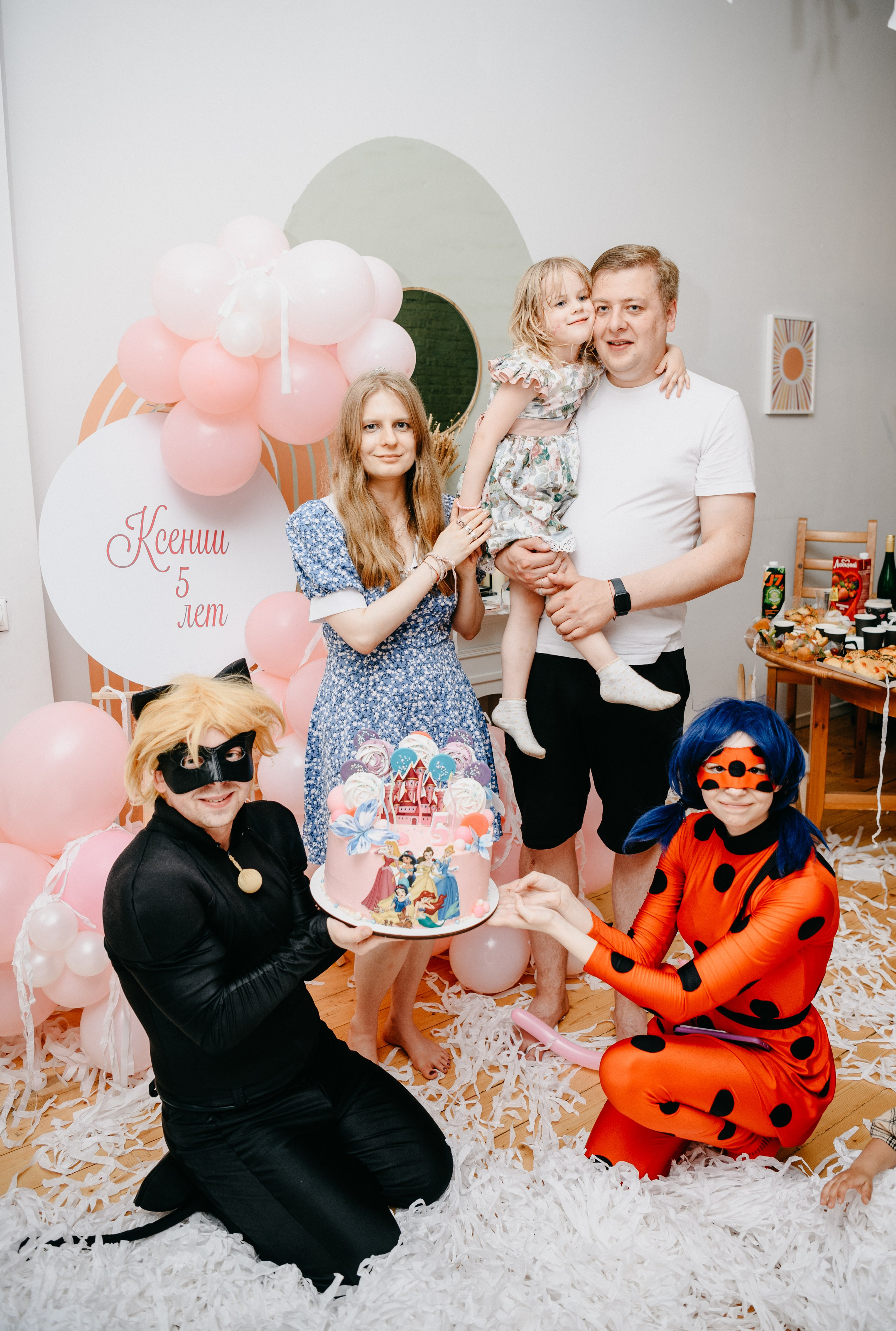 День рождения Ксении. 5 лет. Фотограф на выписку из роддома в Москве и МО