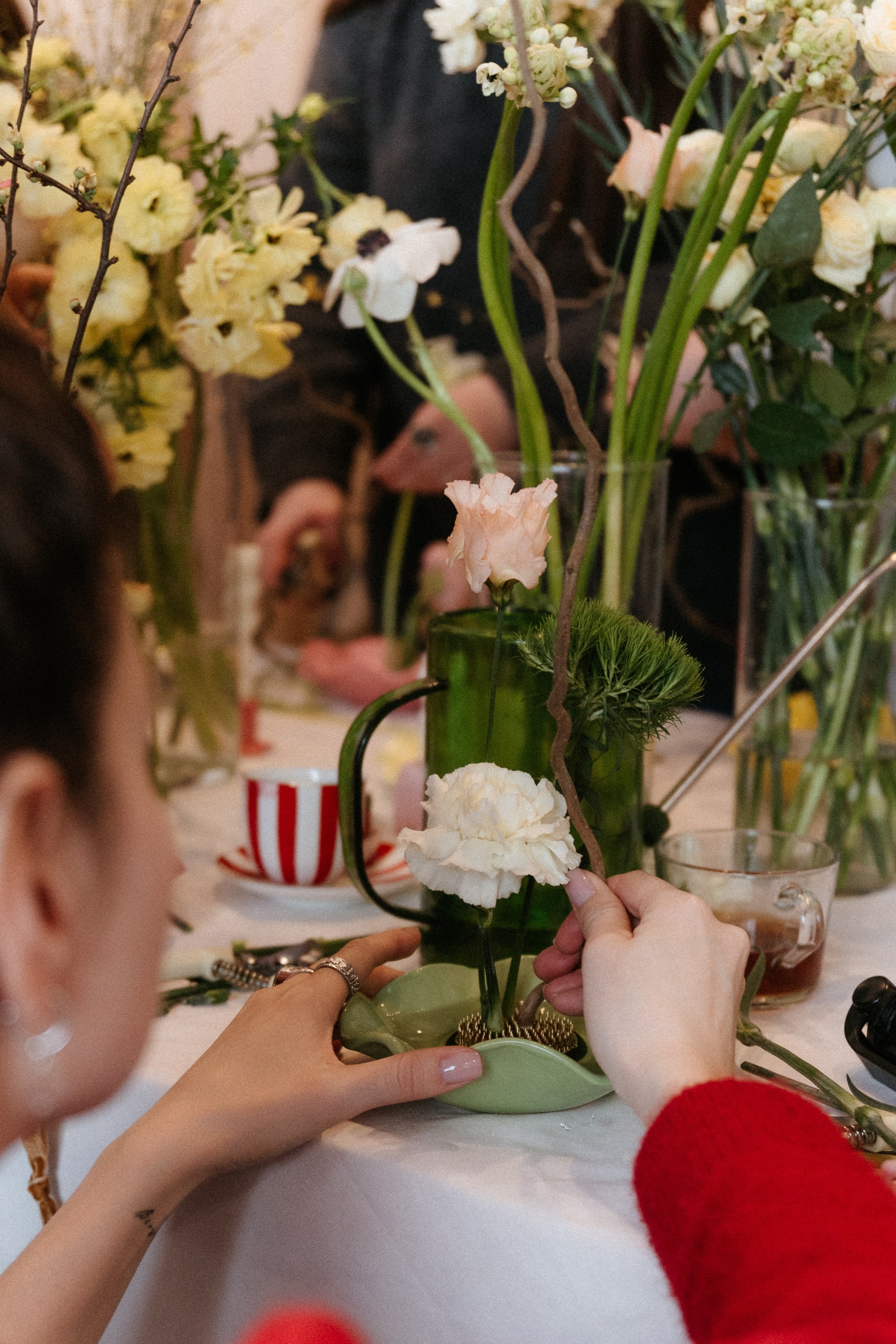 Мастер Класс по созданию Экибаны. Фотограф Муратова Алена