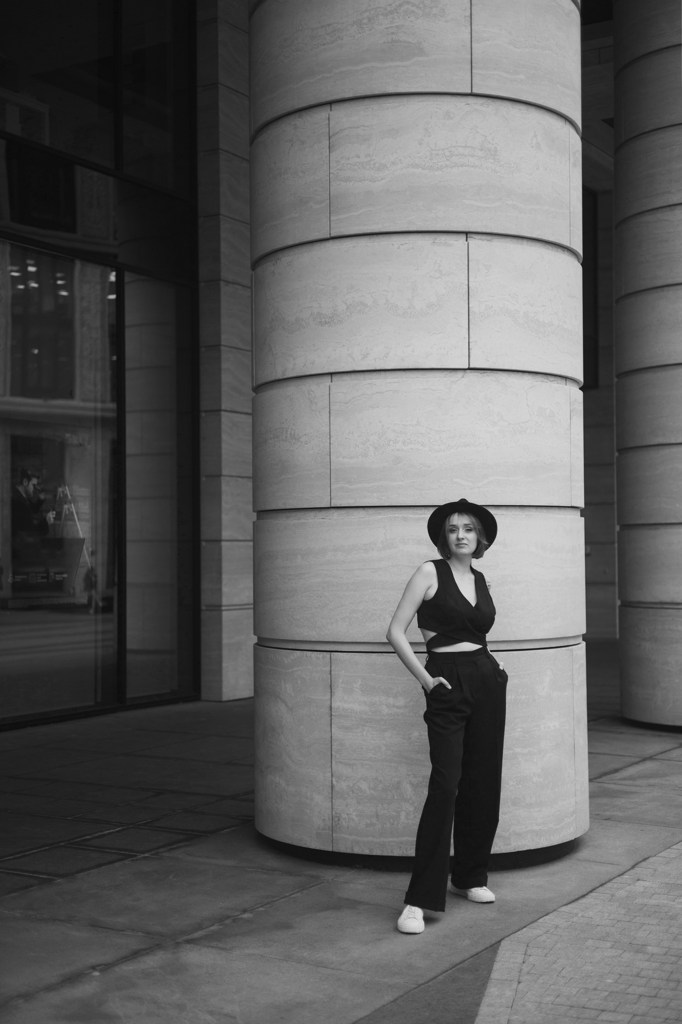 Прогулочная фотосессия. Портретный фотограф СПб, женский фотограф, минимализм и эстетика