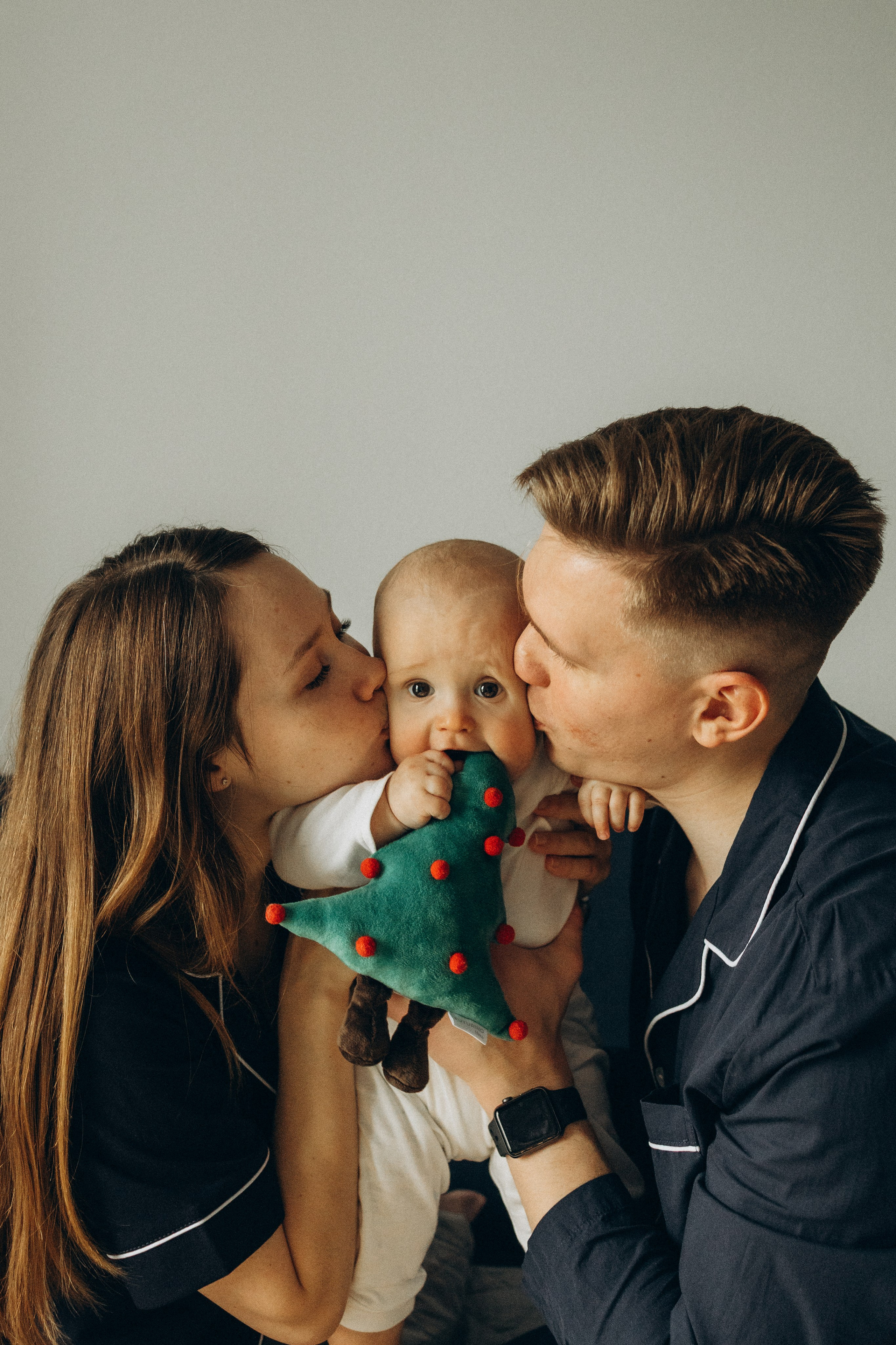 Первый Новый год Андрюши. Фотограф lifestylе в Москве Пшеничная Анастасия