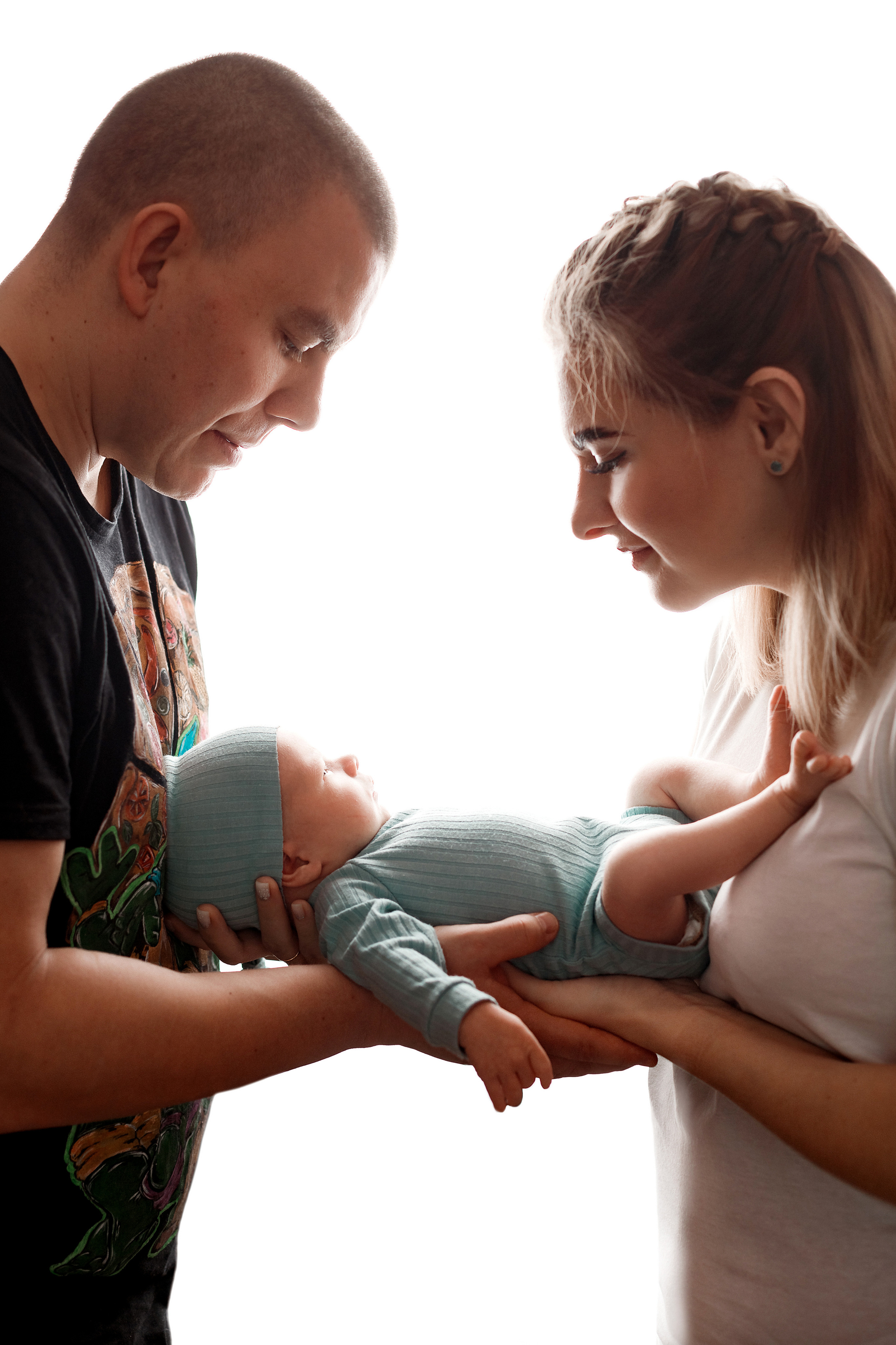 Даня 13 дней (выездная съёмка). Детский, семейный и фотограф новорождённых в Ярославле Анна Салова