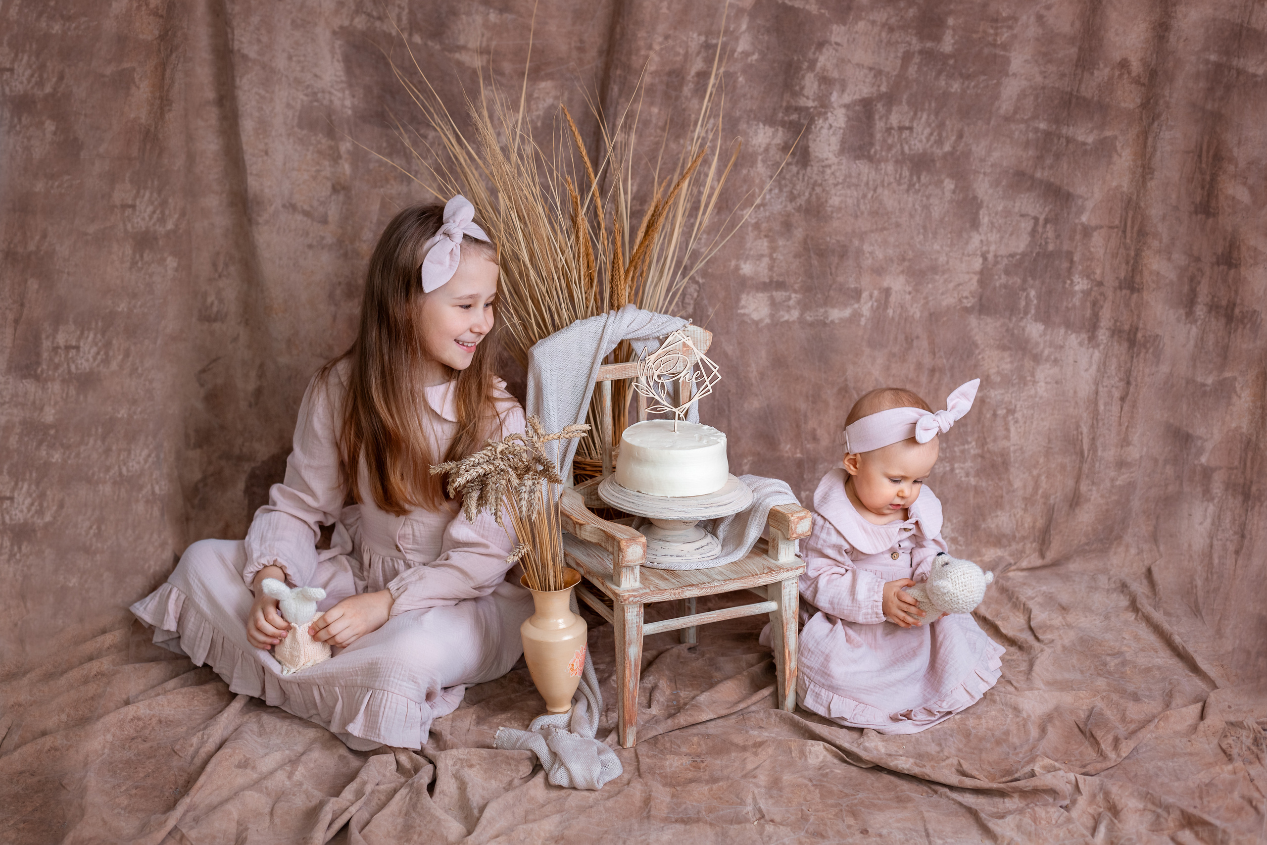 Ева 1 год — Годовасие под ключ. Детский, семейный и фотограф новорождённых в Ярославле Анна Салова