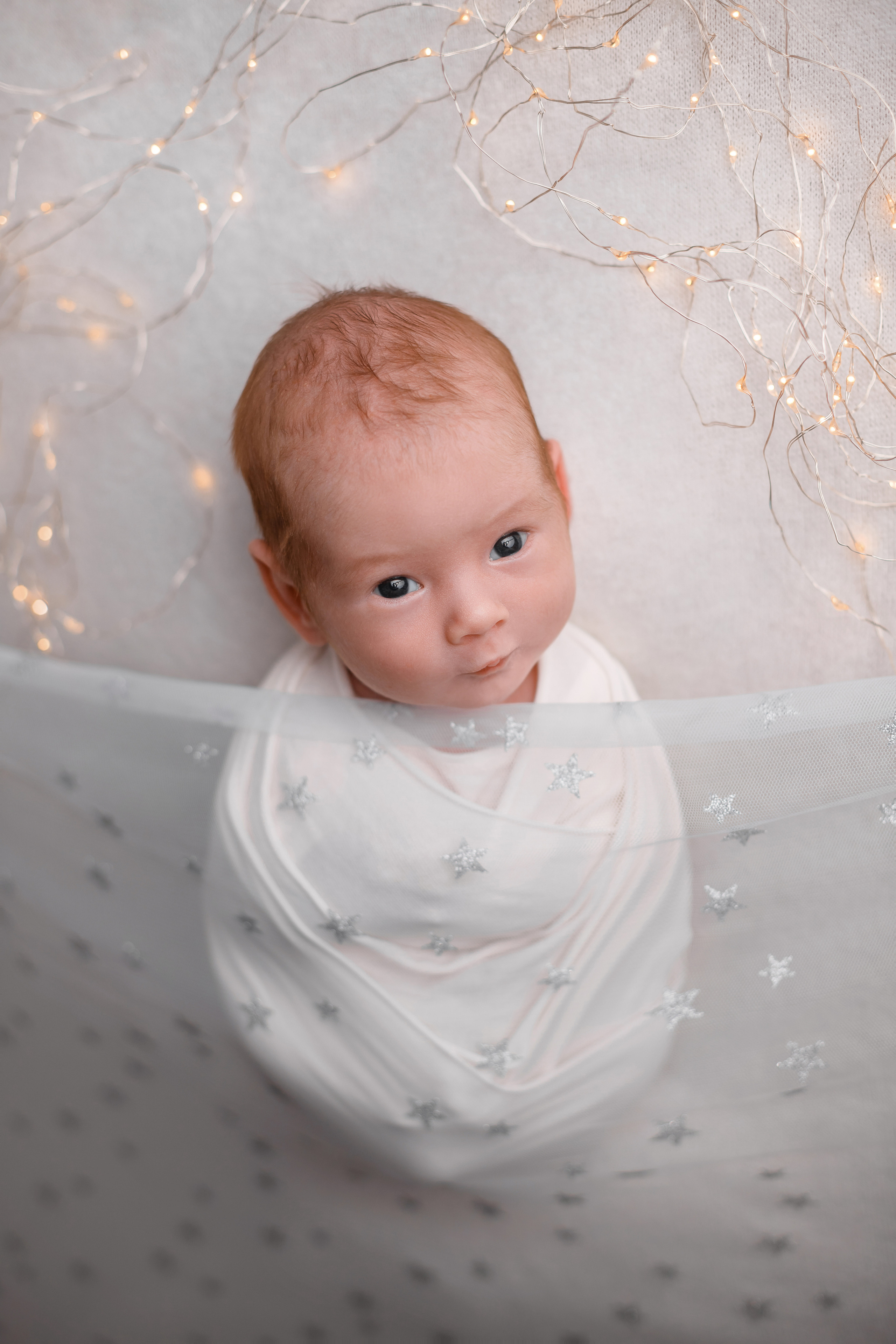 Варенька 24 дня (съемка в студии). Детский, семейный и фотограф новорождённых в Ярославле Анна Салова