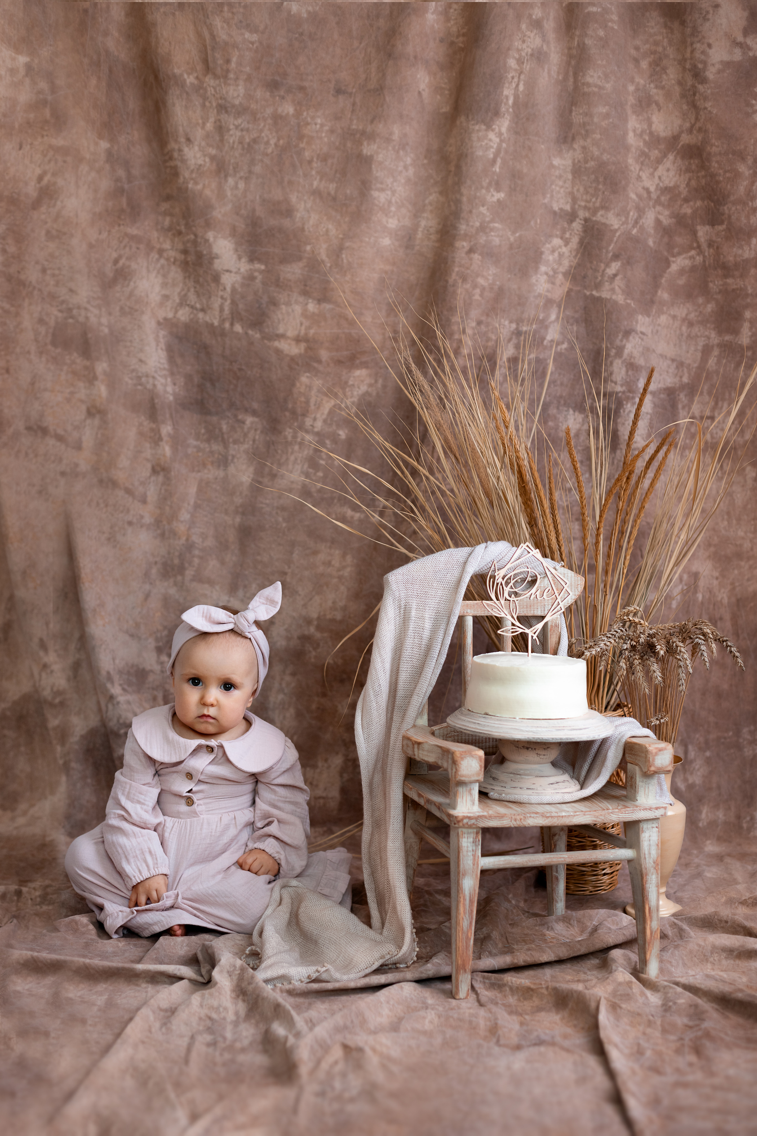 Ева 1 год — Годовасие под ключ. Детский, семейный и фотограф новорождённых в Ярославле Анна Салова