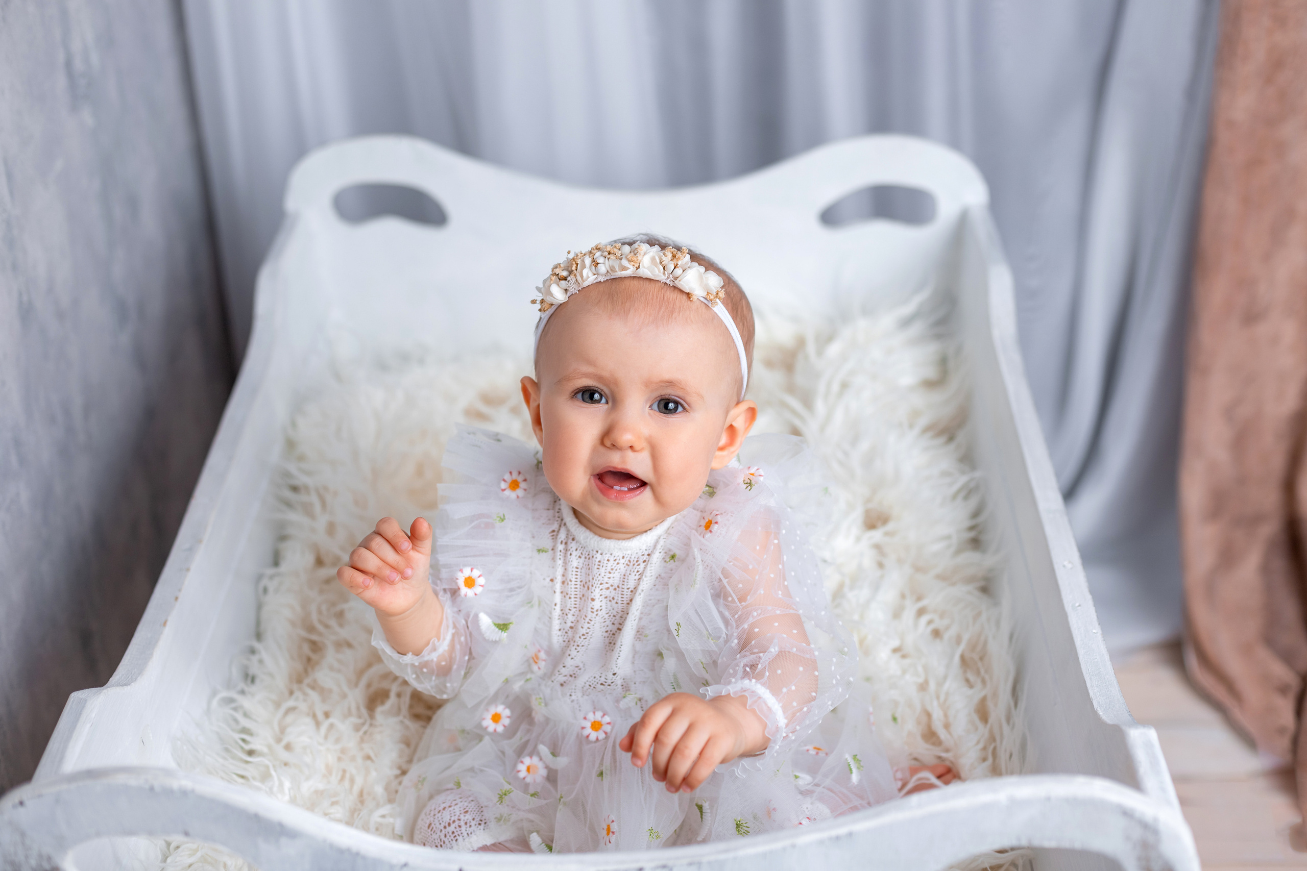 Ева 1 год — Годовасие под ключ. Детский, семейный и фотограф новорождённых в Ярославле Анна Салова