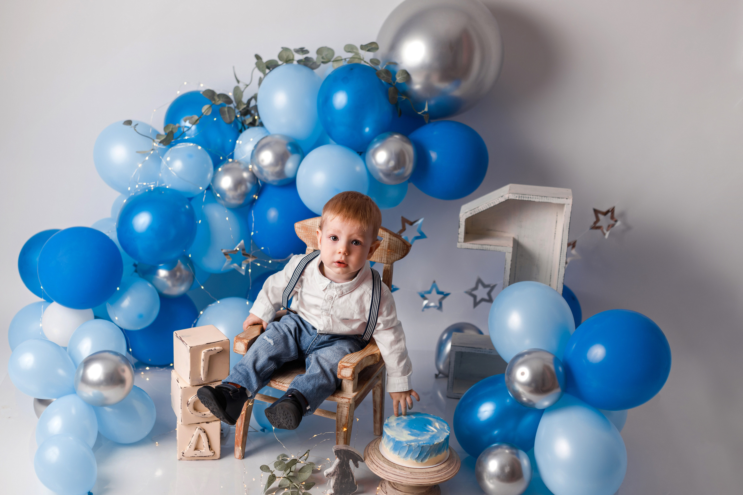 Андрюша 1 год — Годовасие под ключ. Детский, семейный и фотограф новорождённых в Ярославле Анна Салова