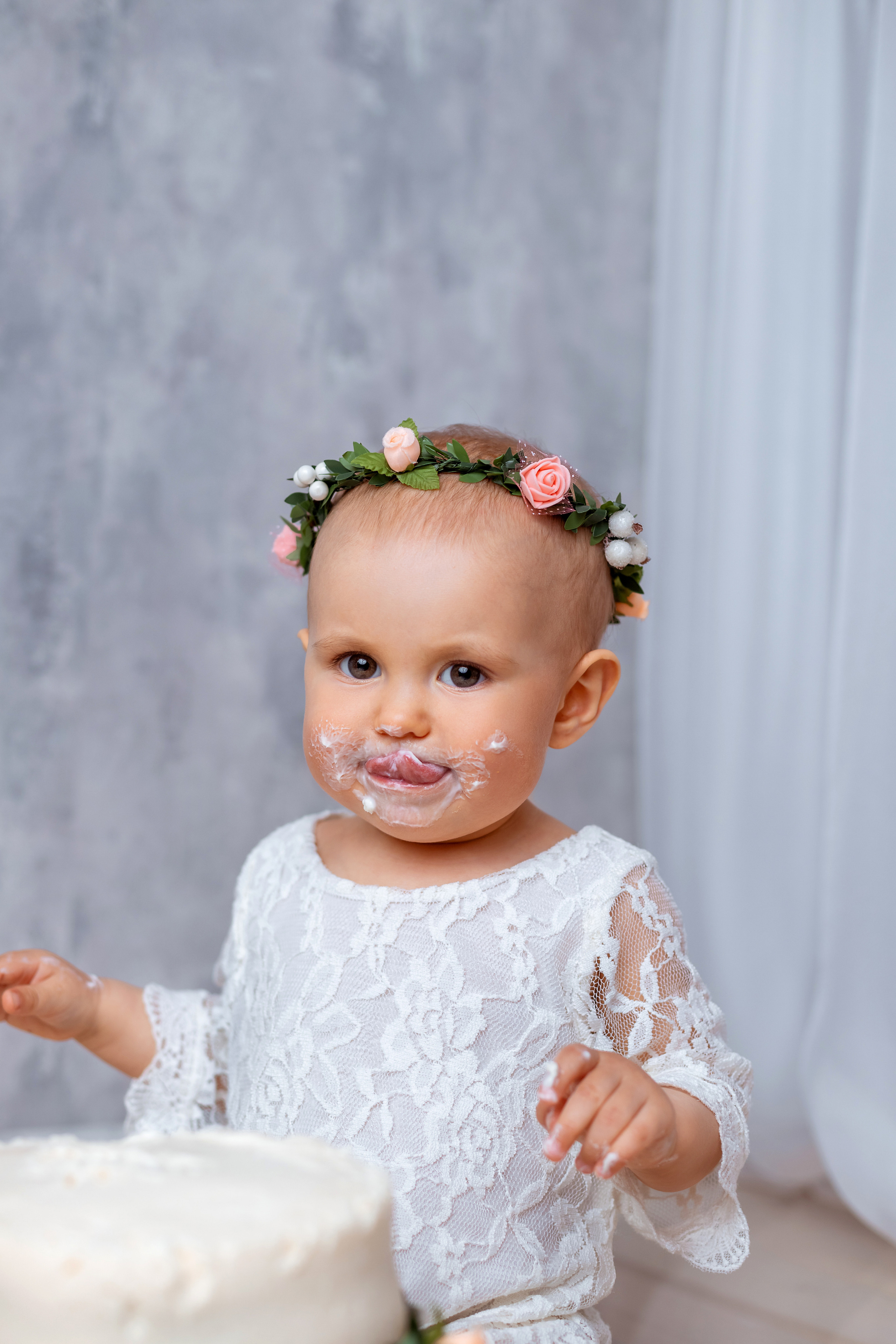 Ева 1 год — Годовасие под ключ. Детский, семейный и фотограф новорождённых в Ярославле Анна Салова
