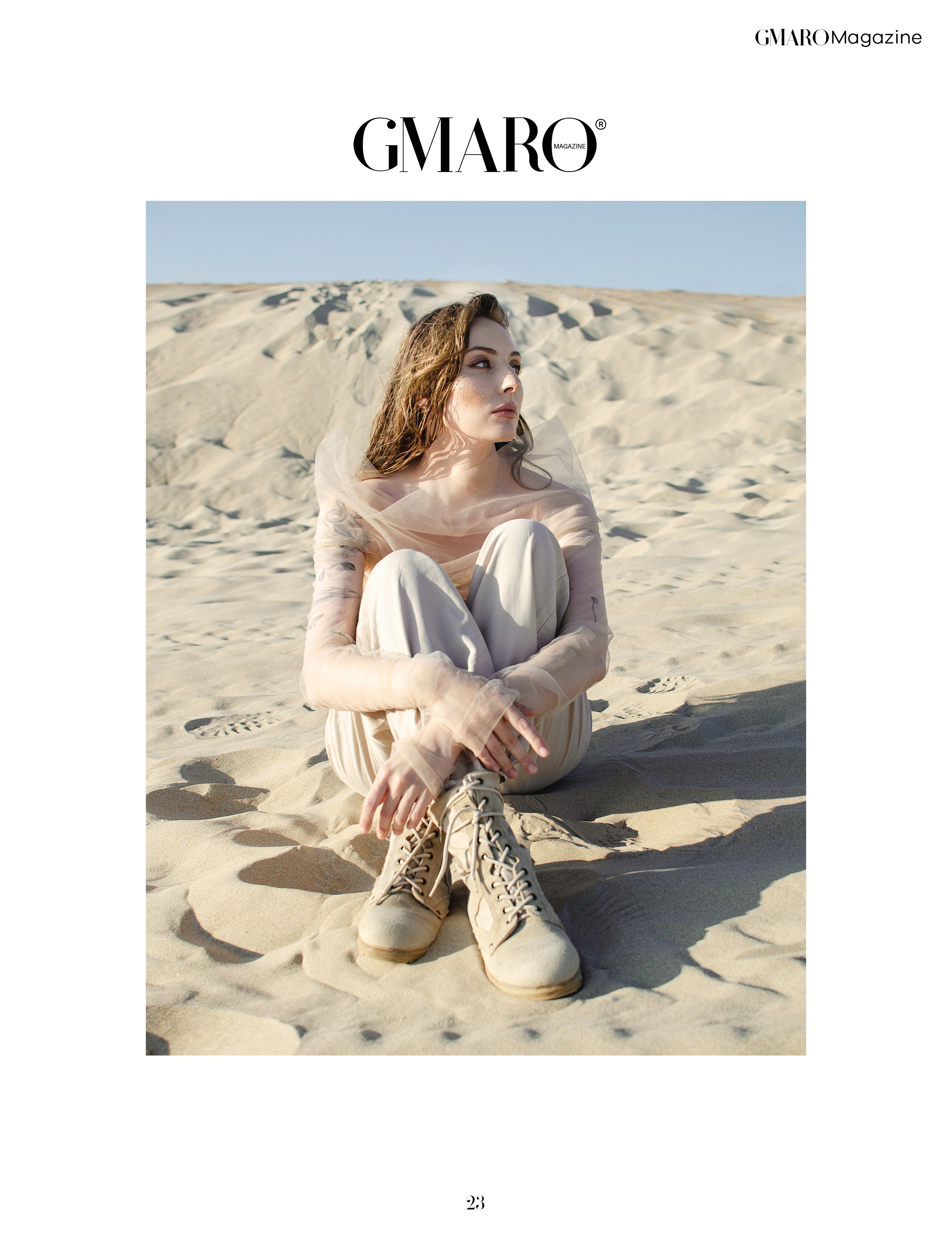 Inside Of Me. GMARO magazine. 2023. Пашунеску Ксения: Фотограф | Фотосессия в Анапе