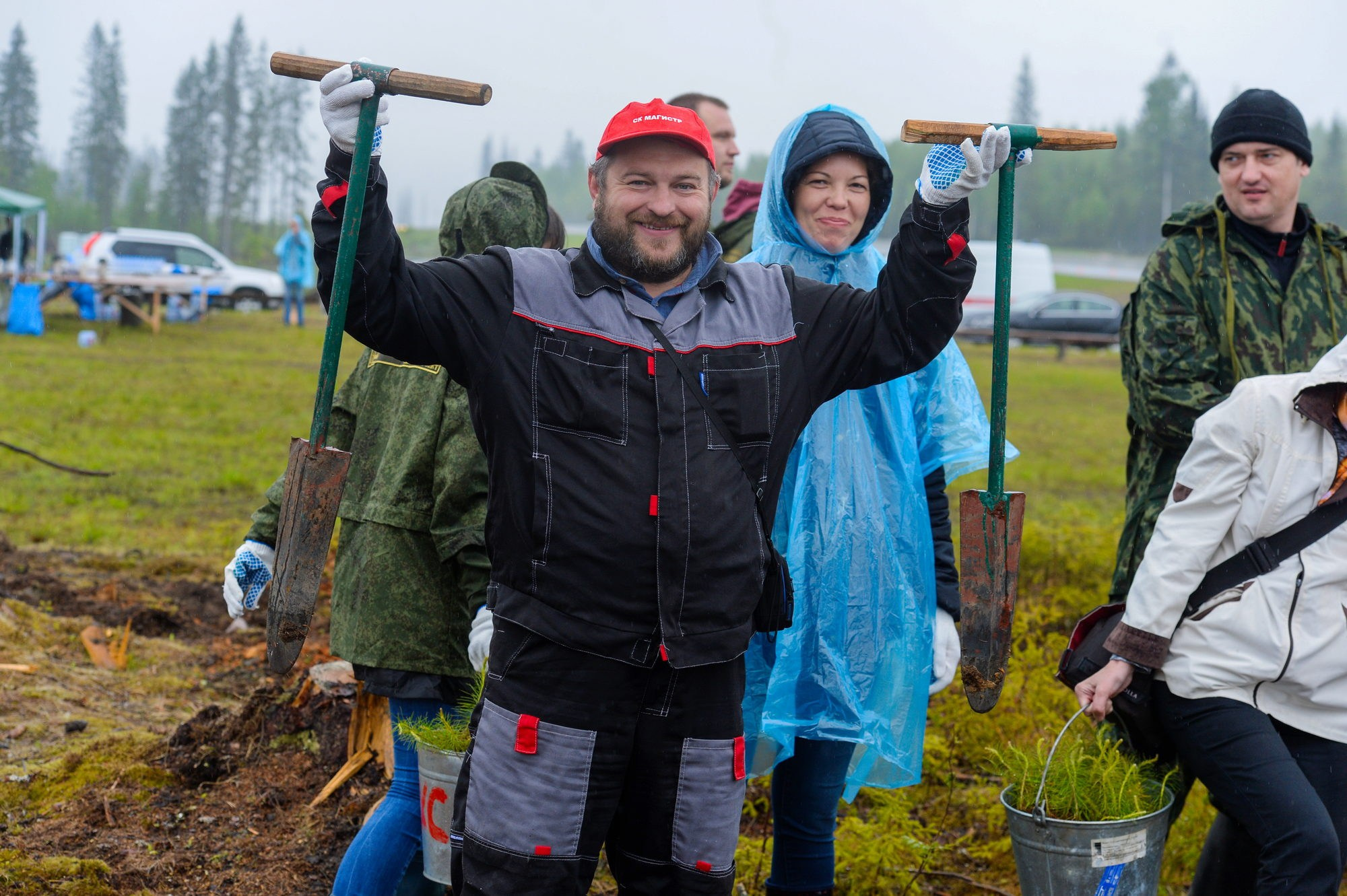 Высадка леса. Документальный фотограф Сергей Вдовин