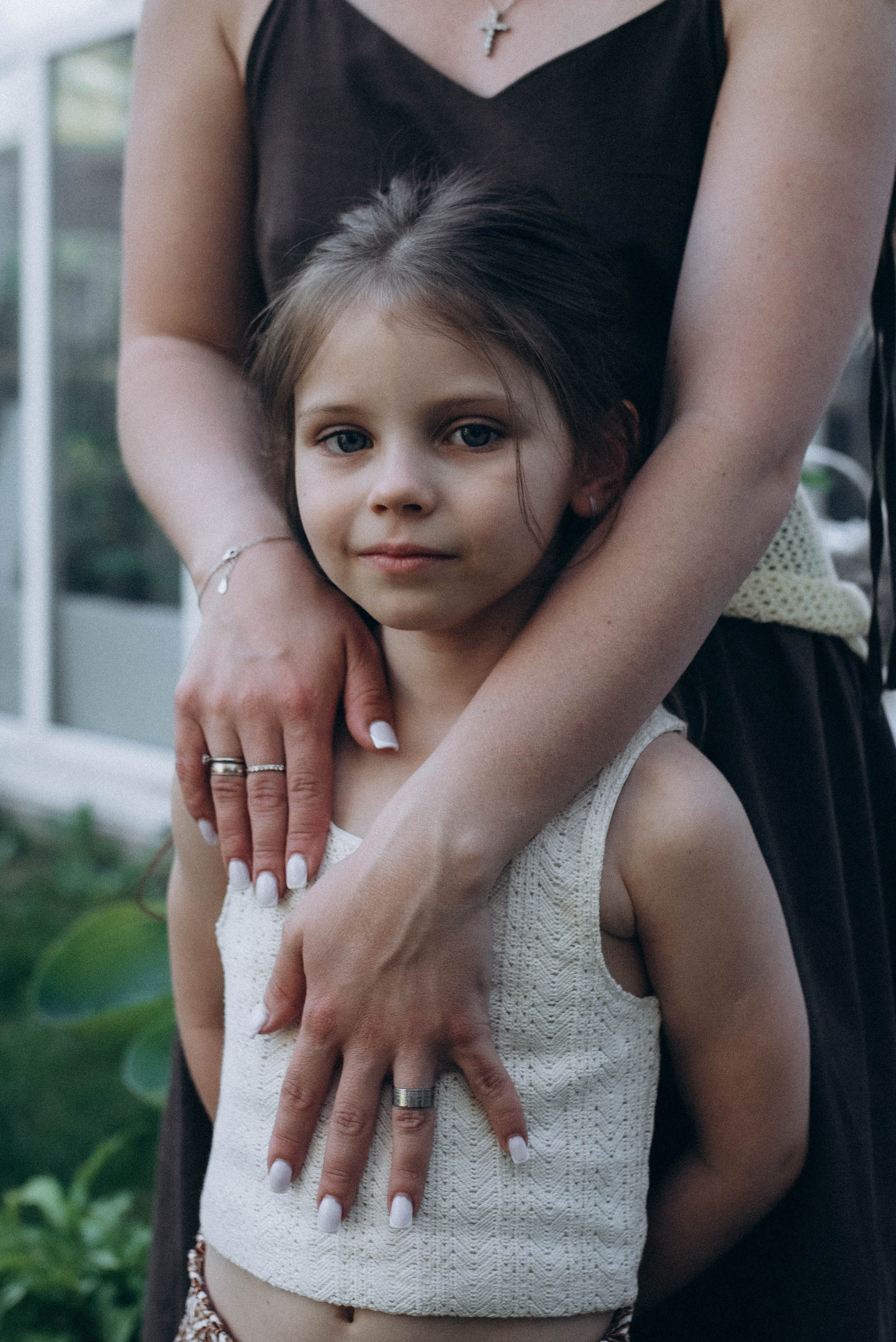 Семейная летняя фотосессия на природе