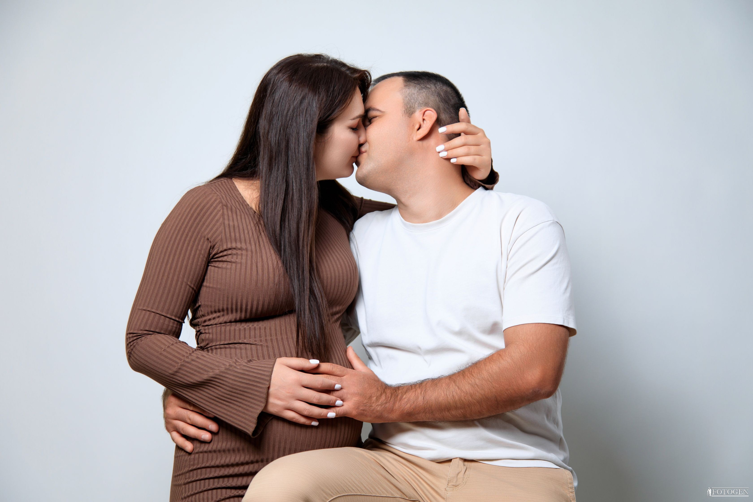 Фотосессия беременности: Портфолио нежных моментов. Интерьерная фотостудия FOTOGEN г. Краснодар