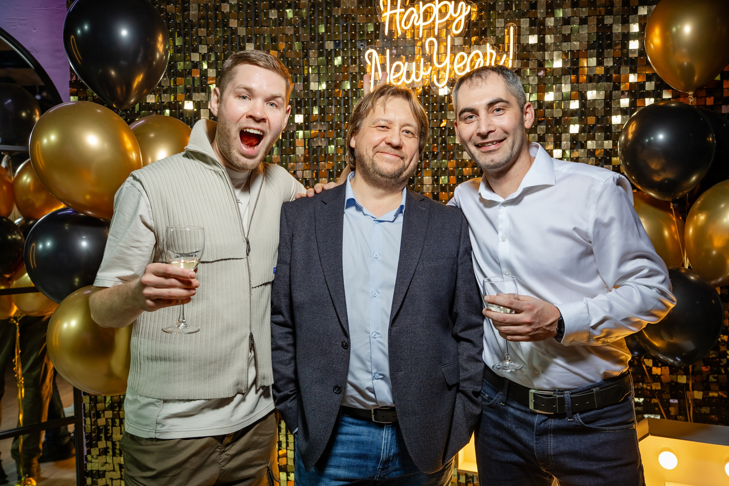 Корпоратив в Loft Memories Декабрь 2025. Фотограф Александр Вишняков