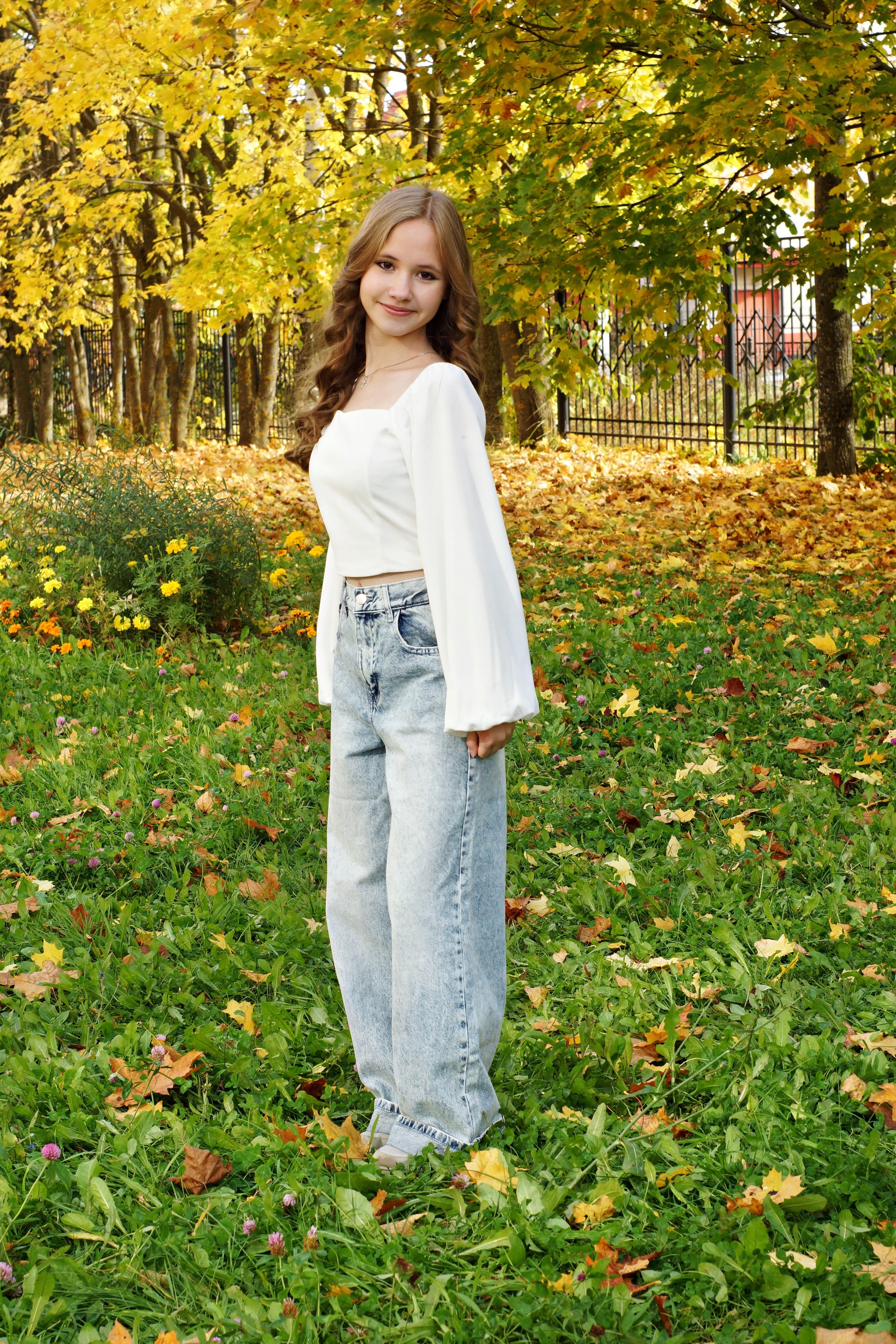 Осенняя фотосессия в школе г. Йошкар-Ола