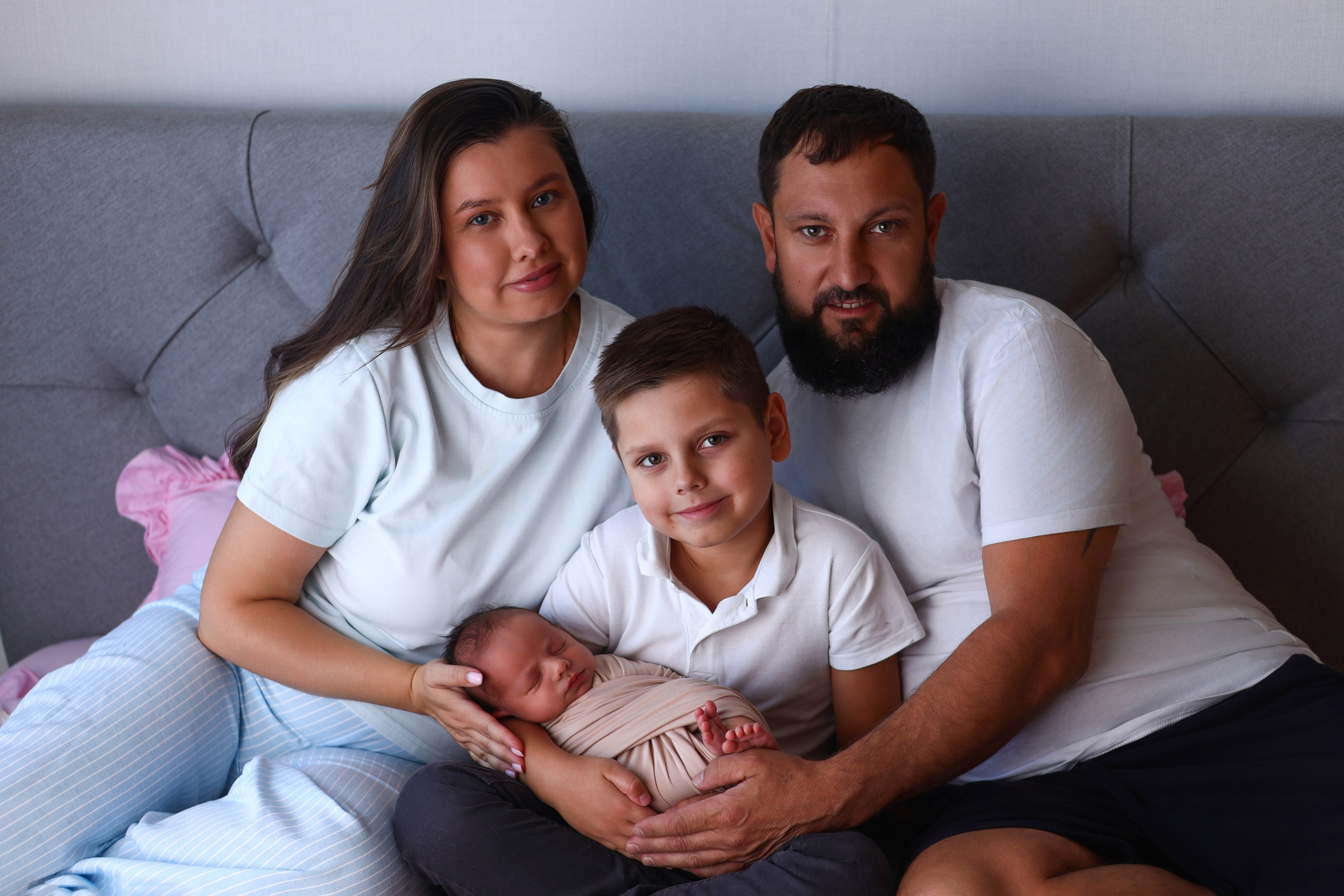 Семья. Фотограф новорожденных Галина Михалёва